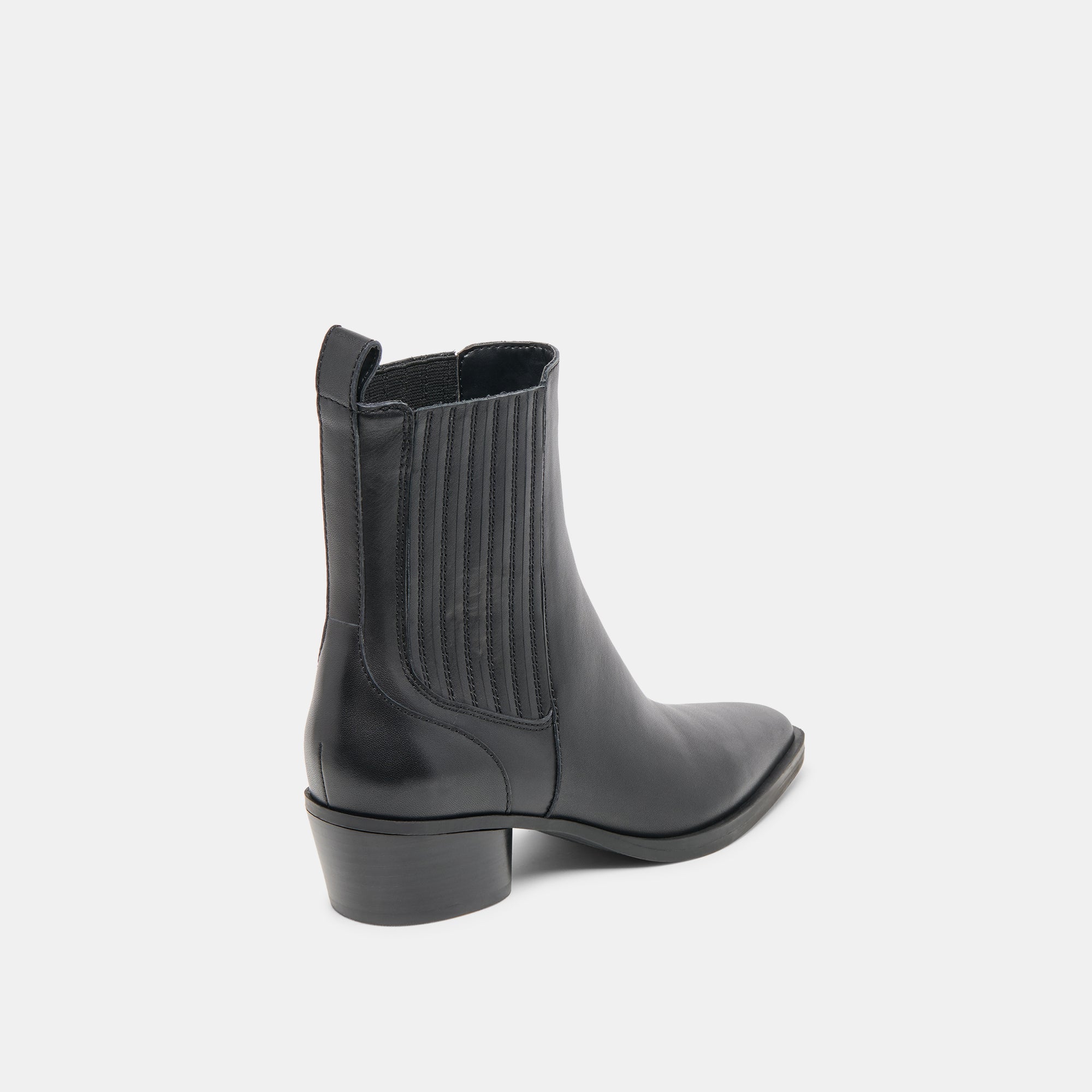 FAINT H2O BOOTIES BLACK LEATHER