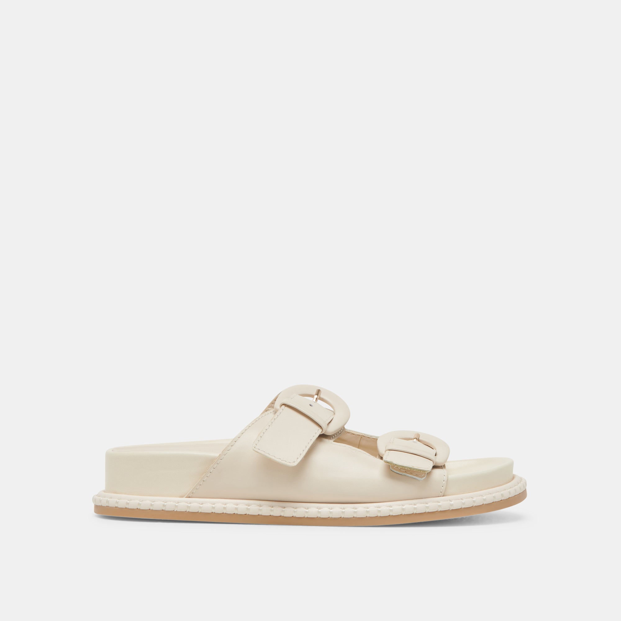 SHAUNY SANDALS BONE LEATHER