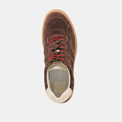 NAOMY H2O SNEAKERS DK BROWN SUEDE