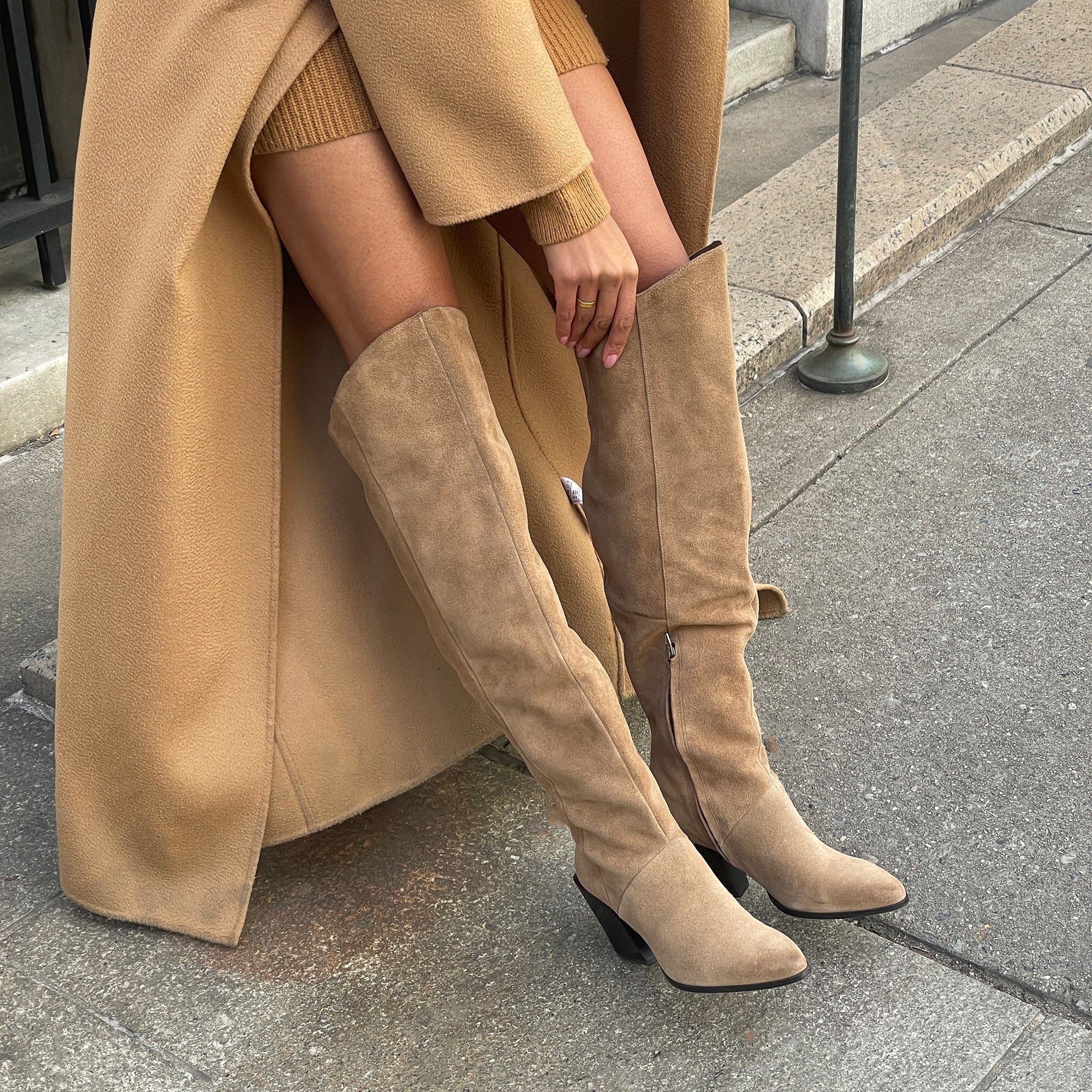 LUPIN BOOTS MUSHROOM SUEDE - view 6
