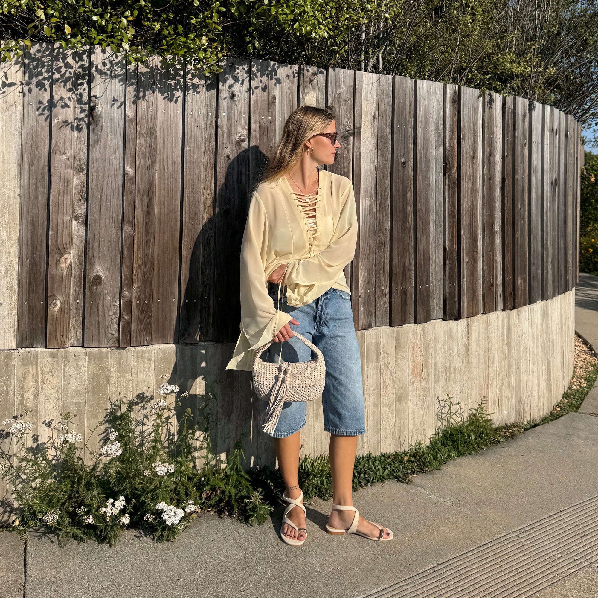 EARLA SANDALS NATURAL SUEDE - view 4