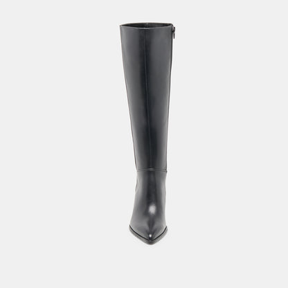 ALDY BOOTS BLACK LEATHER