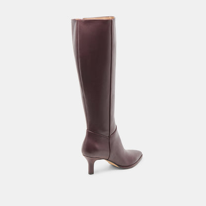 ALDY BOOTS MULBERRY LEATHER