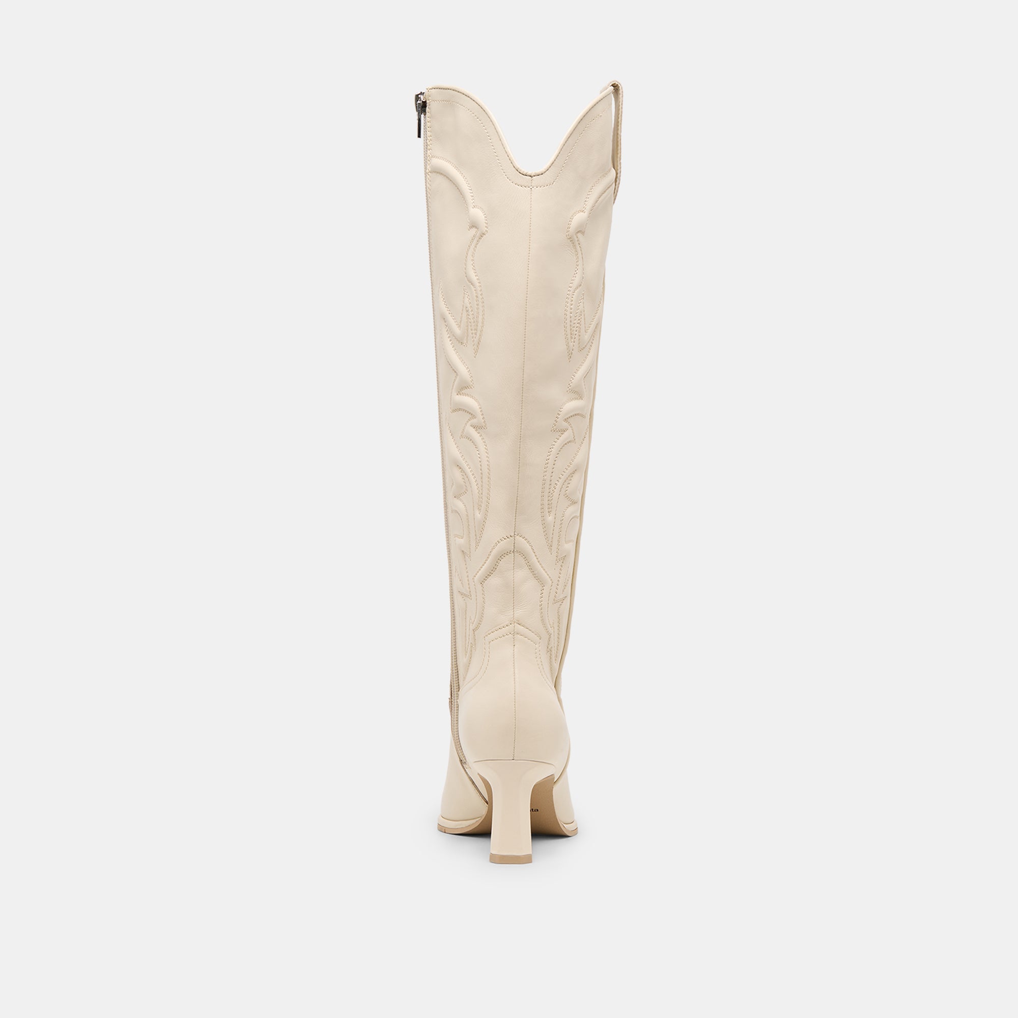ALISA BOOTS CREME LEATHER - view 10
