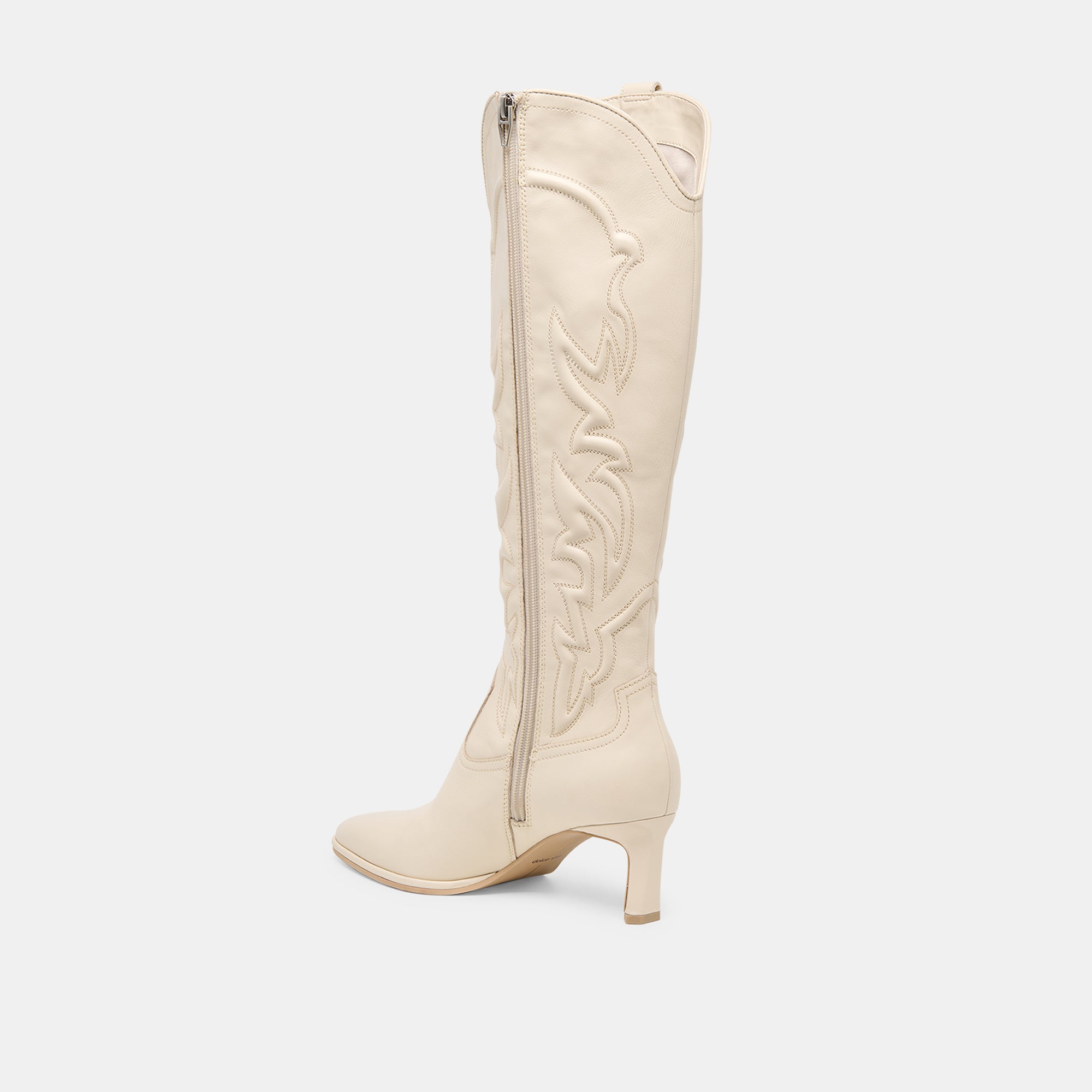 ALISA BOOTS CREME LEATHER - view 8