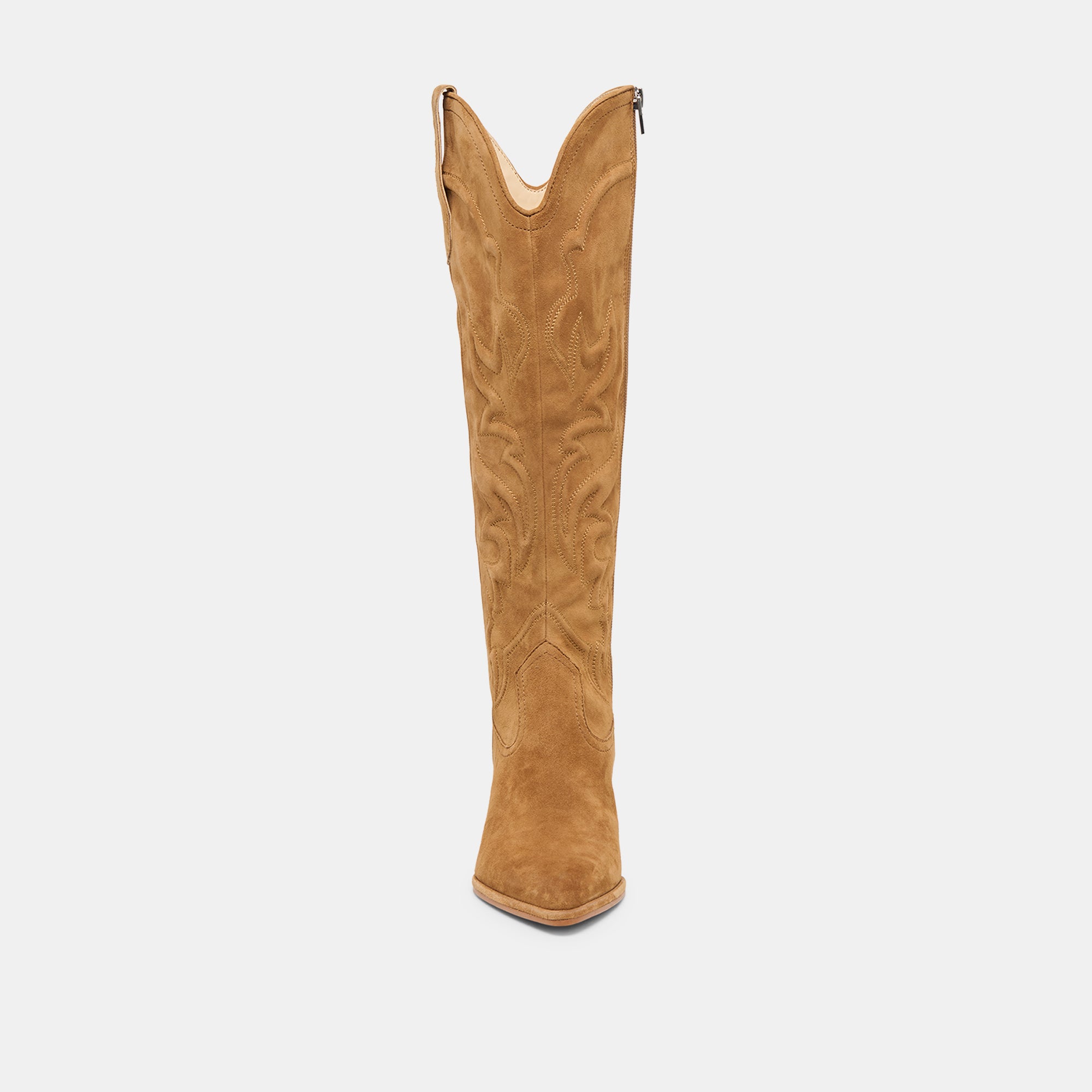ALISA BOOTS LT BROWN SUEDE - view 6