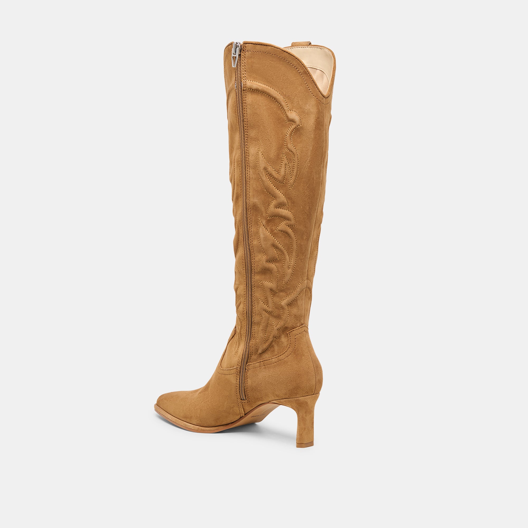 ALISA BOOTS LT BROWN SUEDE - view 5