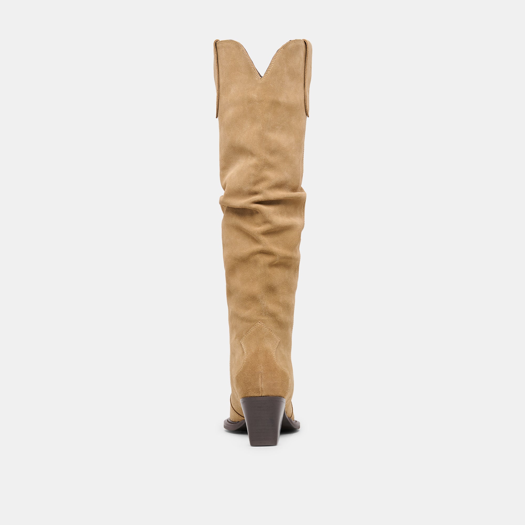BUCKLY BOOTS CAMEL SUEDE - view 10