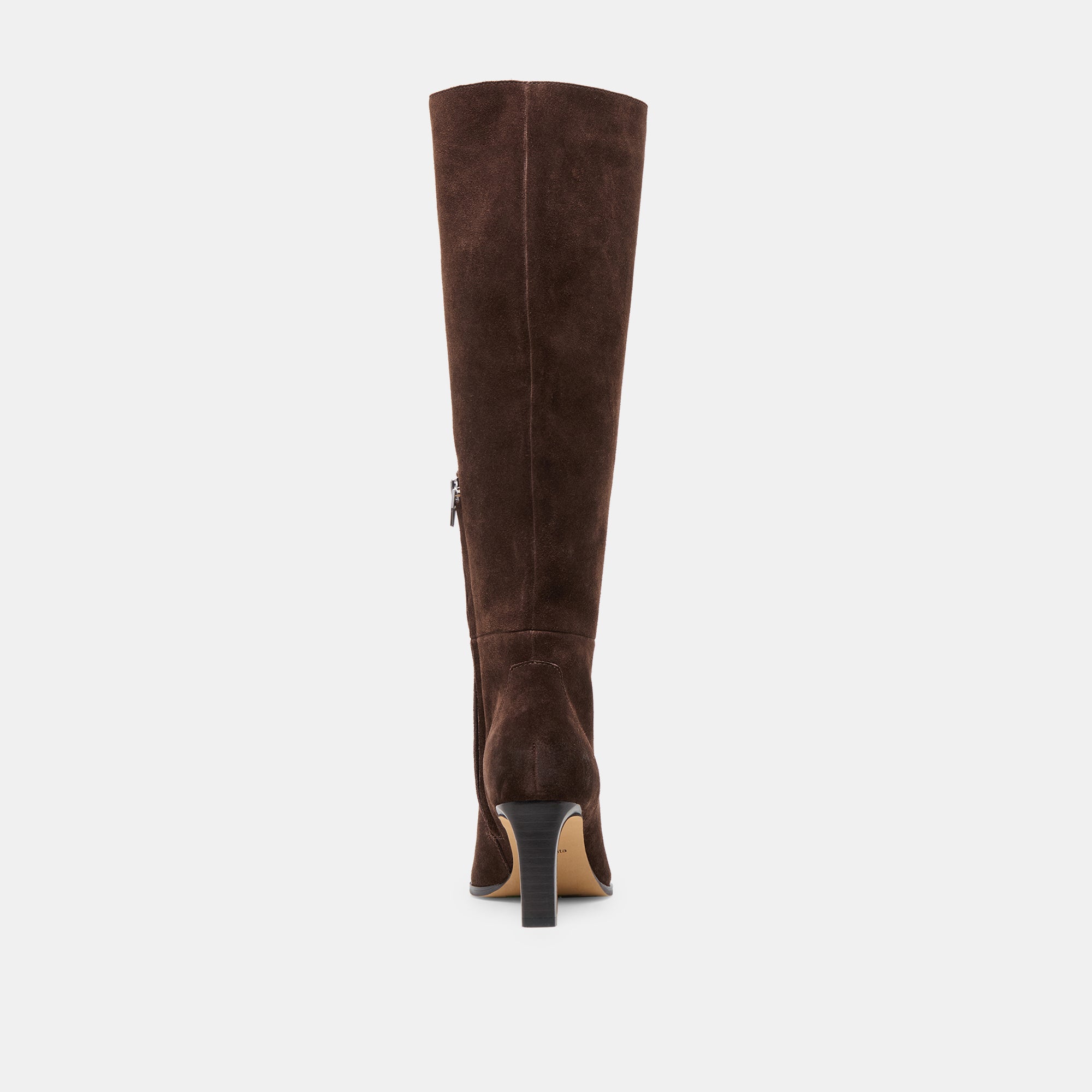 EMMI NARROW CALF BOOTS DK BROWN SUEDE - view 7
