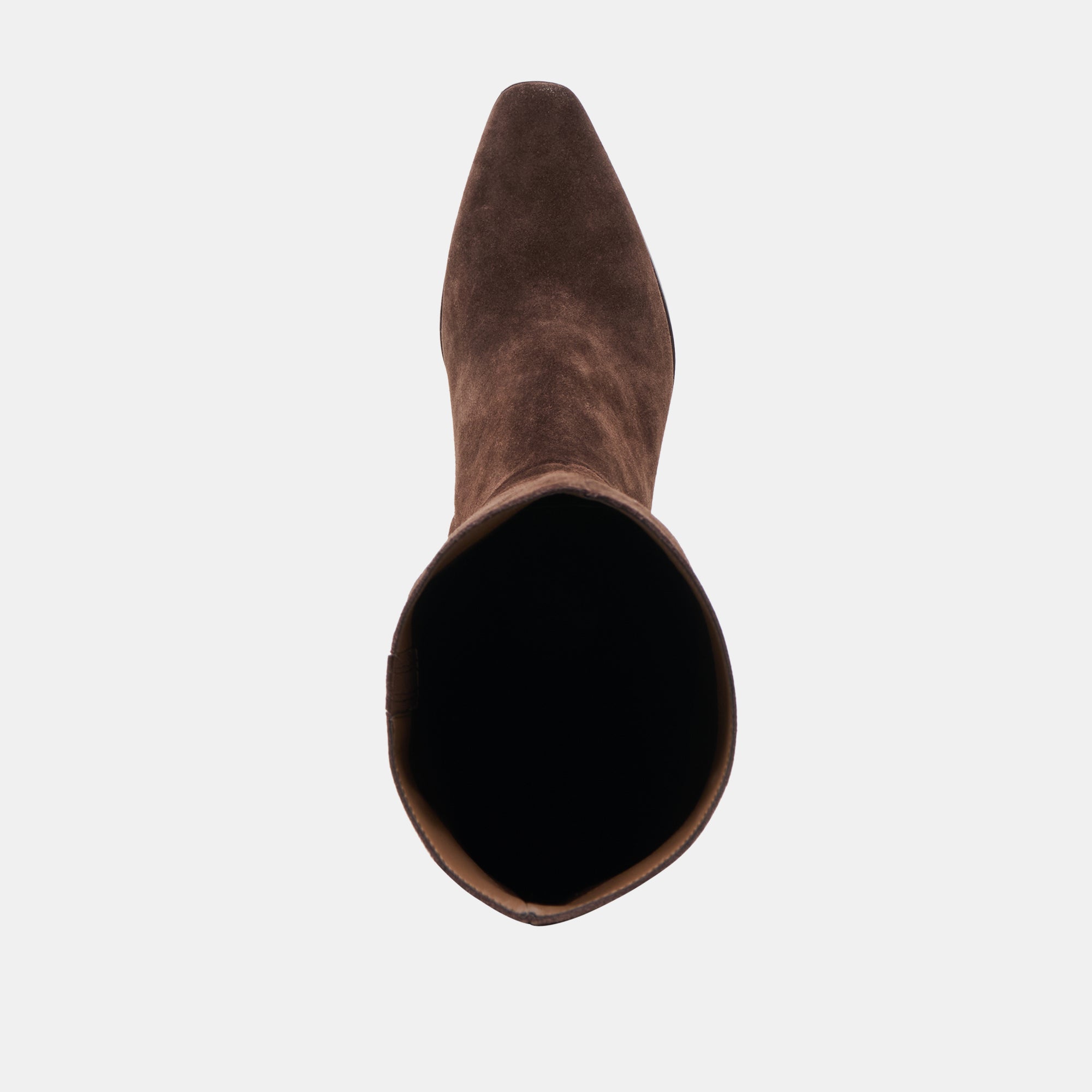 EMMI NARROW CALF BOOTS DK BROWN SUEDE - view 8