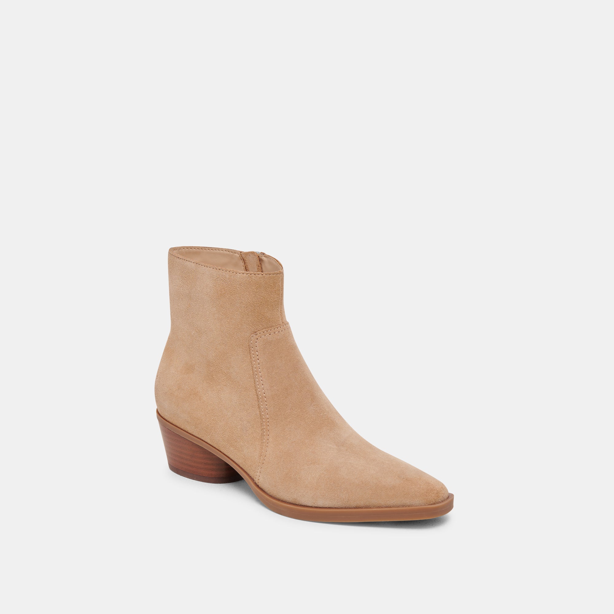 FAHARI H2O WIDE BOOTIES CAMEL SUEDE - view 2