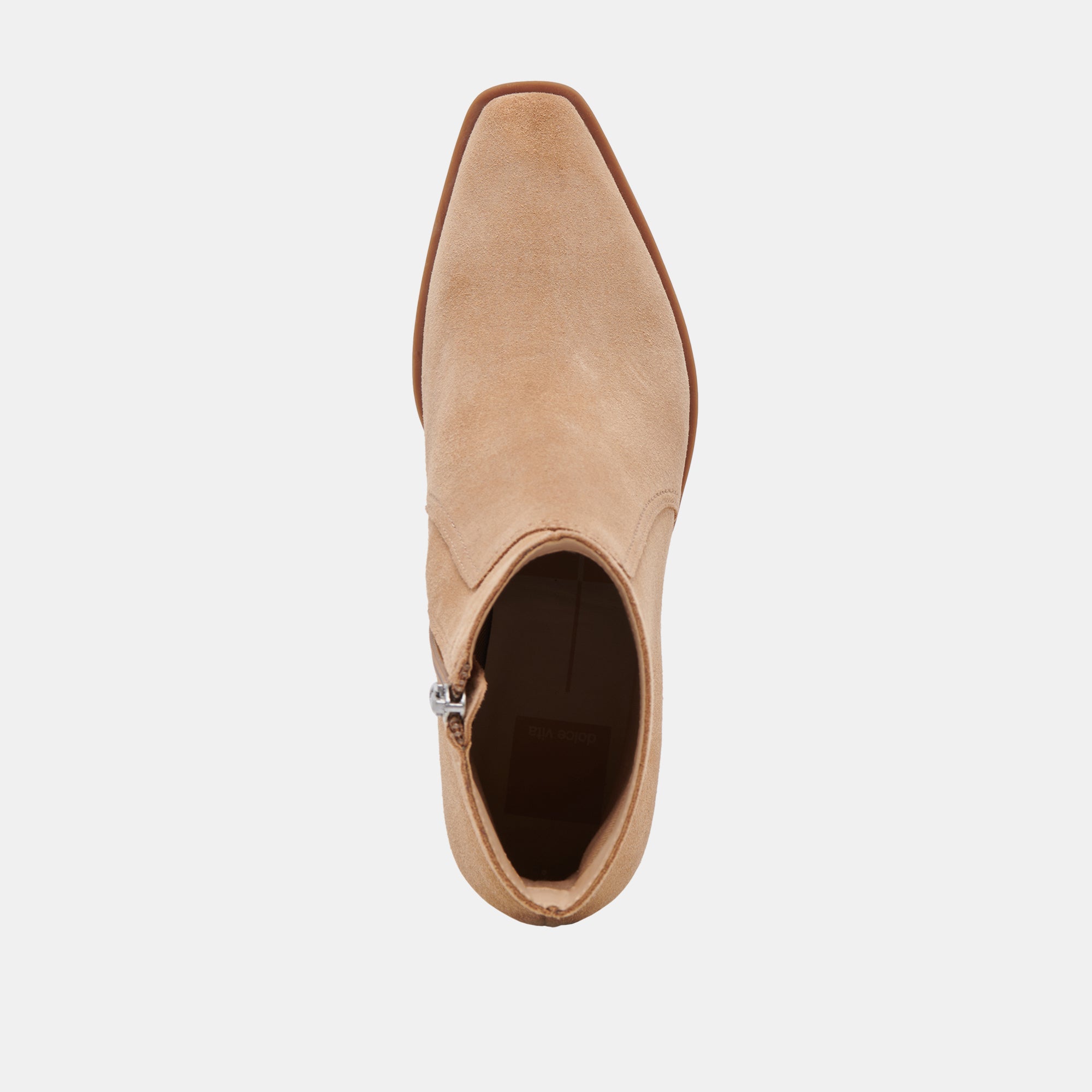 FAHARI H2O WIDE BOOTIES CAMEL SUEDE - view 8