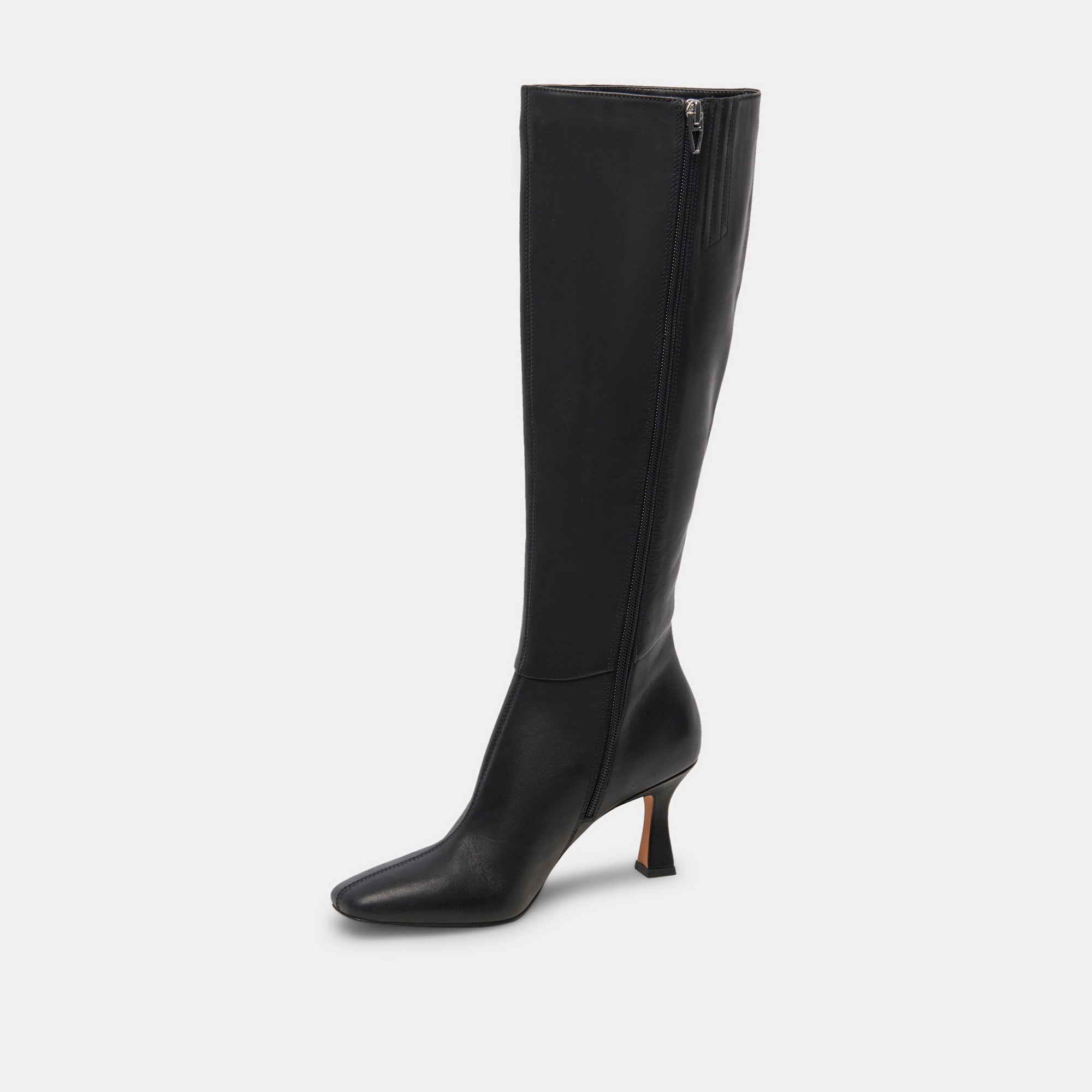 GYRA WIDE CALF BOOTS BLACK LEATHER - re:vita - view 10