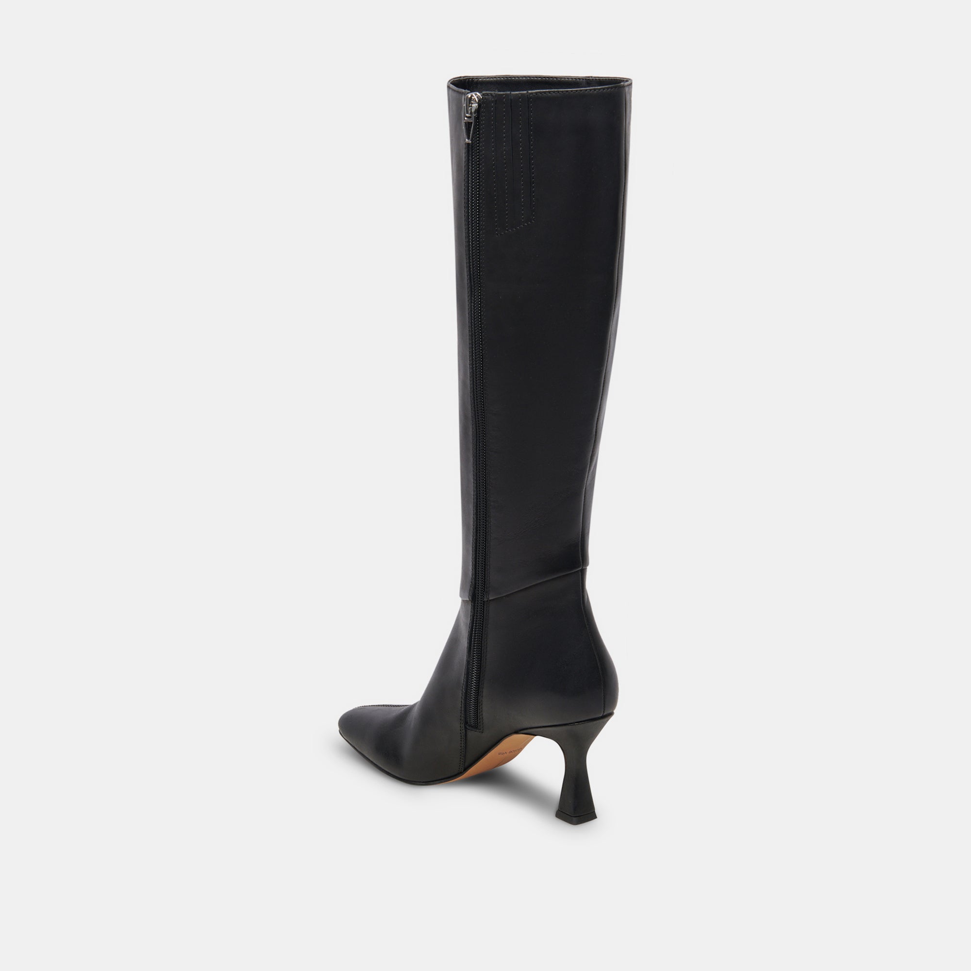 GYRA WIDE CALF BOOTS BLACK LEATHER - re:vita - view 12