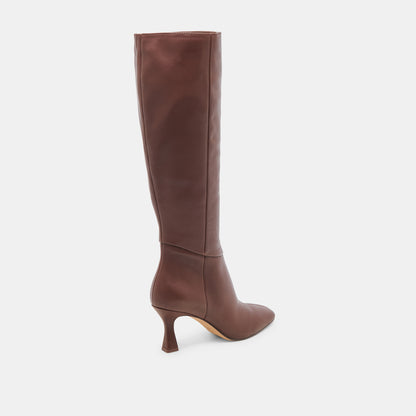 GYRA BOOTS CHOCOLATE LEATHER