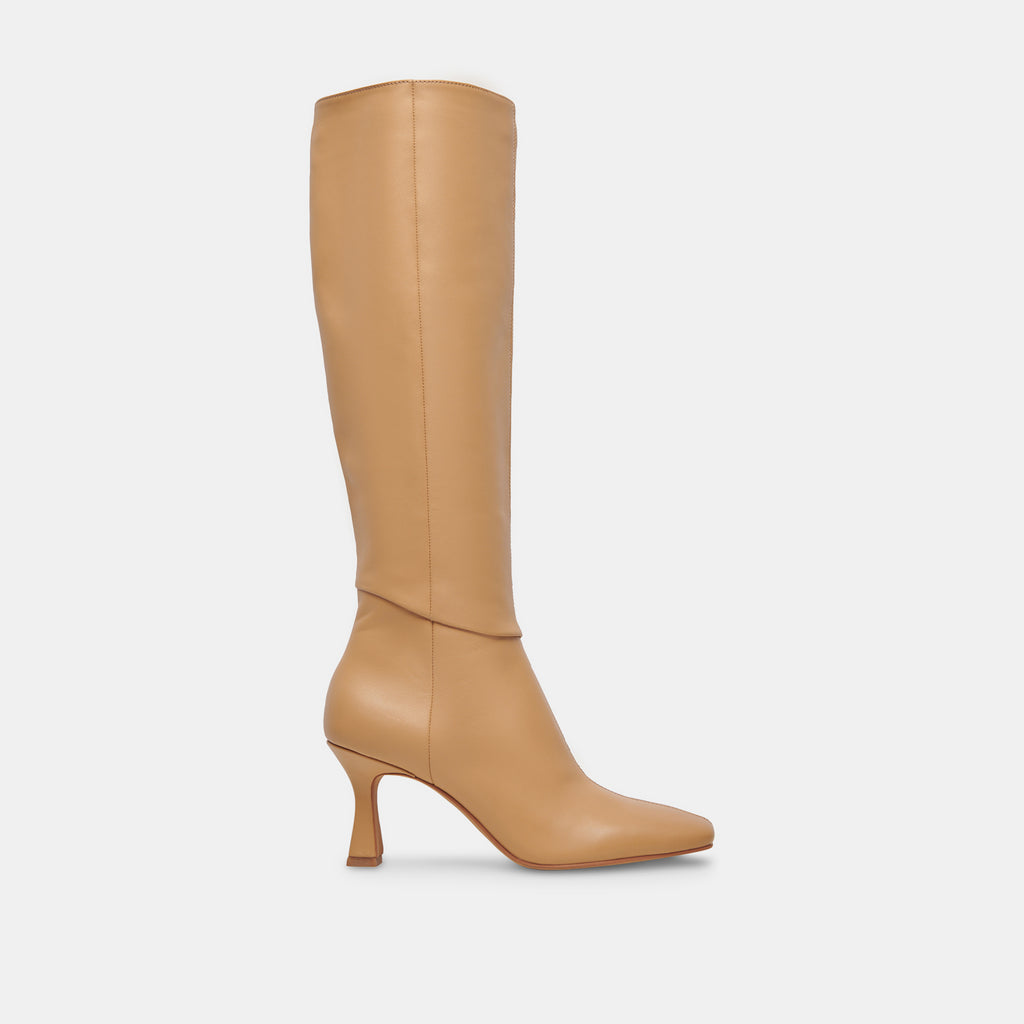 GYRA BOOTS TAN LEATHER - image 1