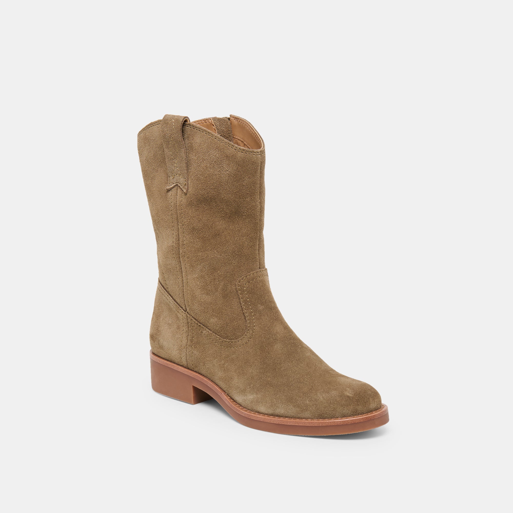 HALINE H2O BOOTS OLIVE SUEDE - view 3