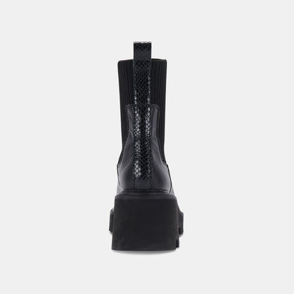 HOVEN H2O BOOTS BLACK LEATHER