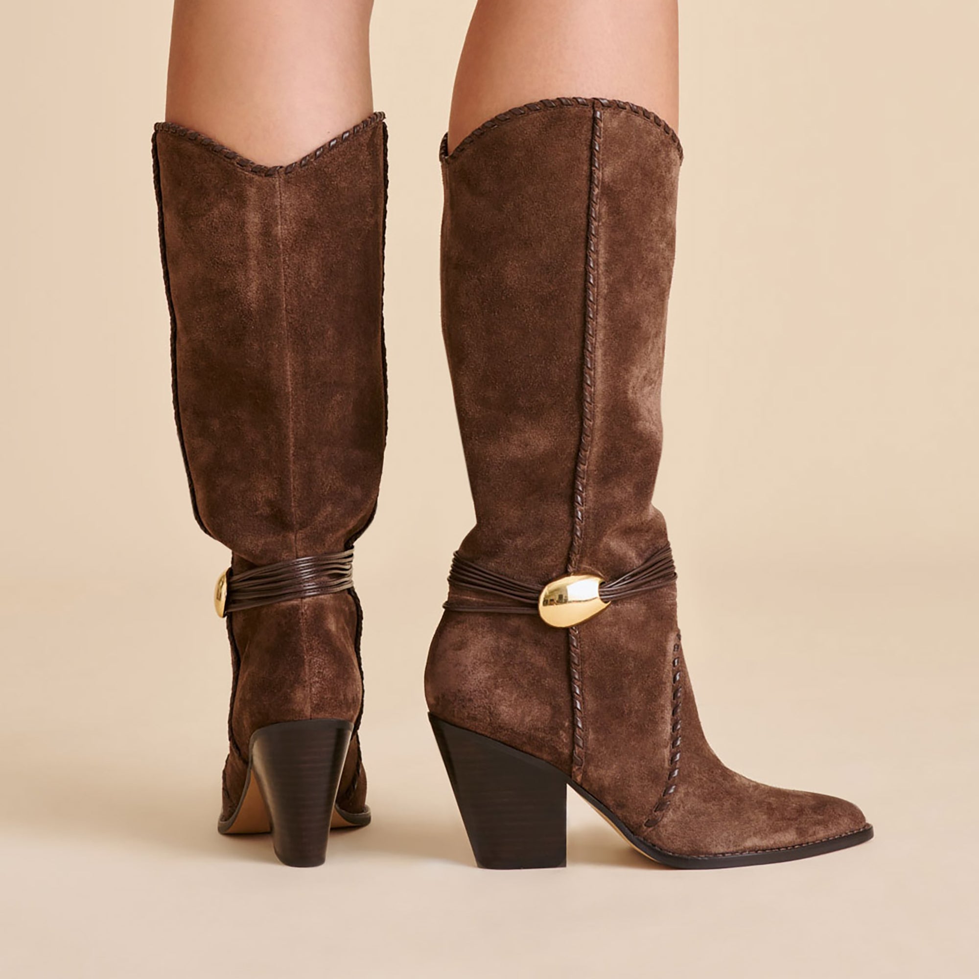 JODY BOOTS DK BROWN SUEDE - view 2