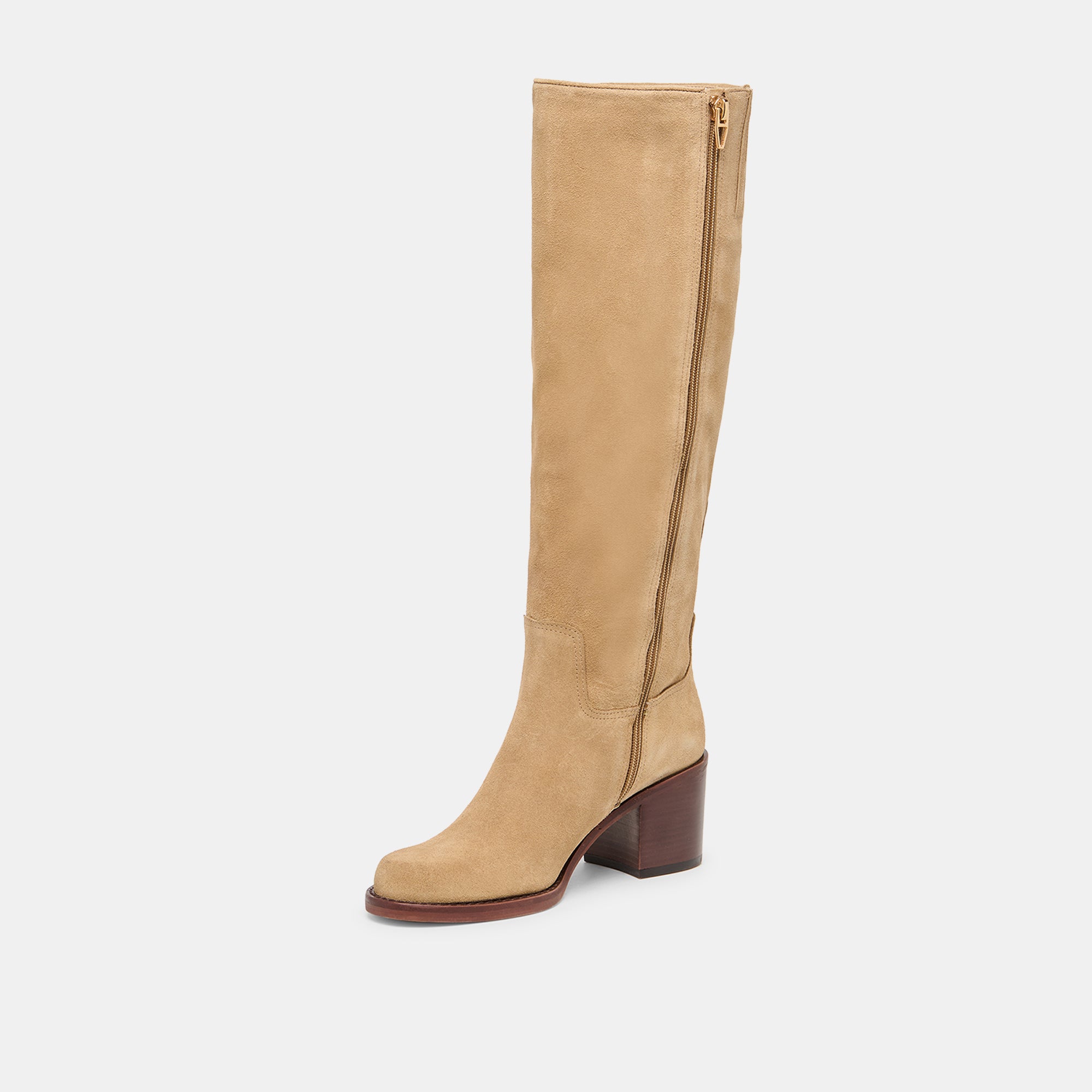 LUCYLE BOOTS DK TAUPE SUEDE - view 4