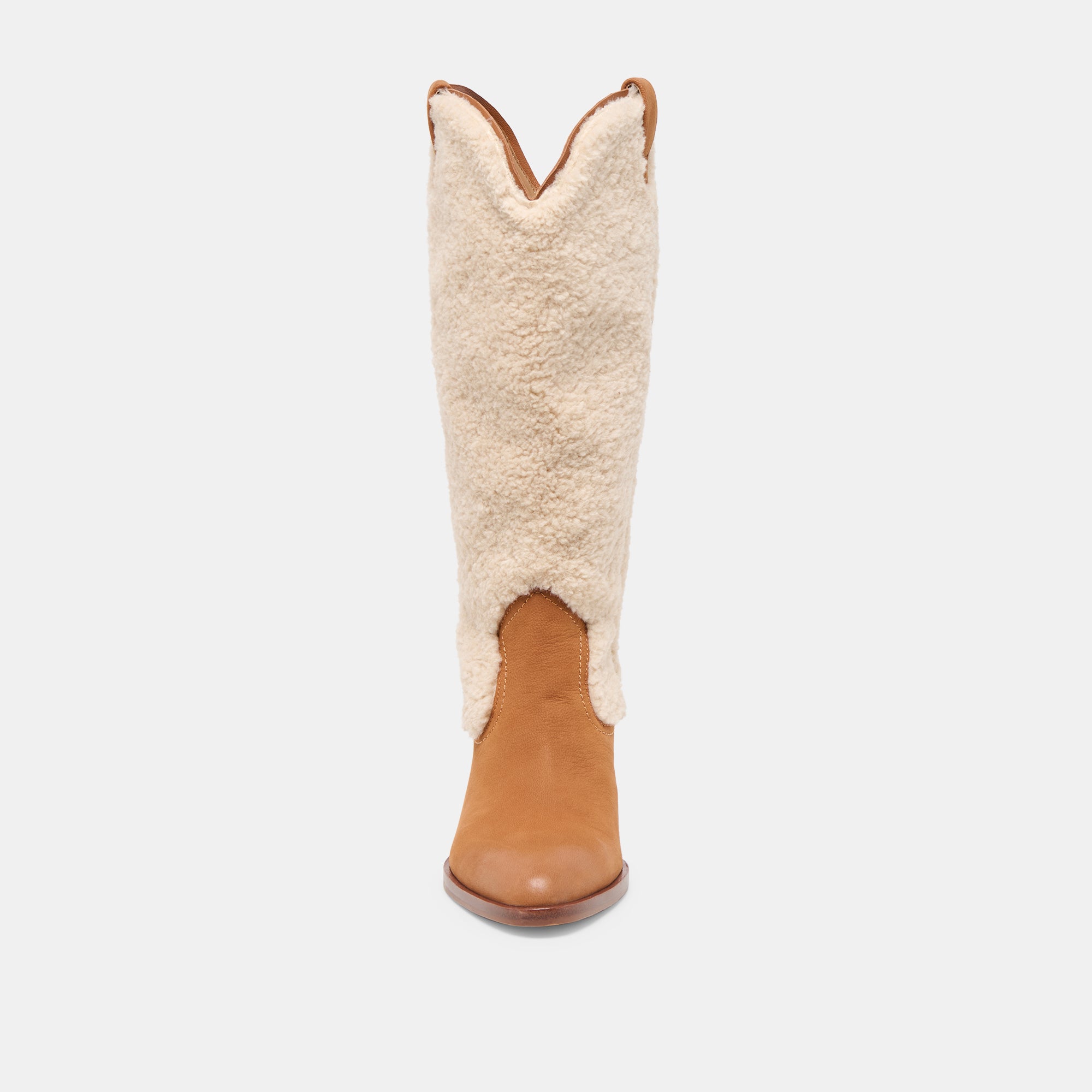 MYKEL PLUSH BOOTS CARAMEL NUBUCK