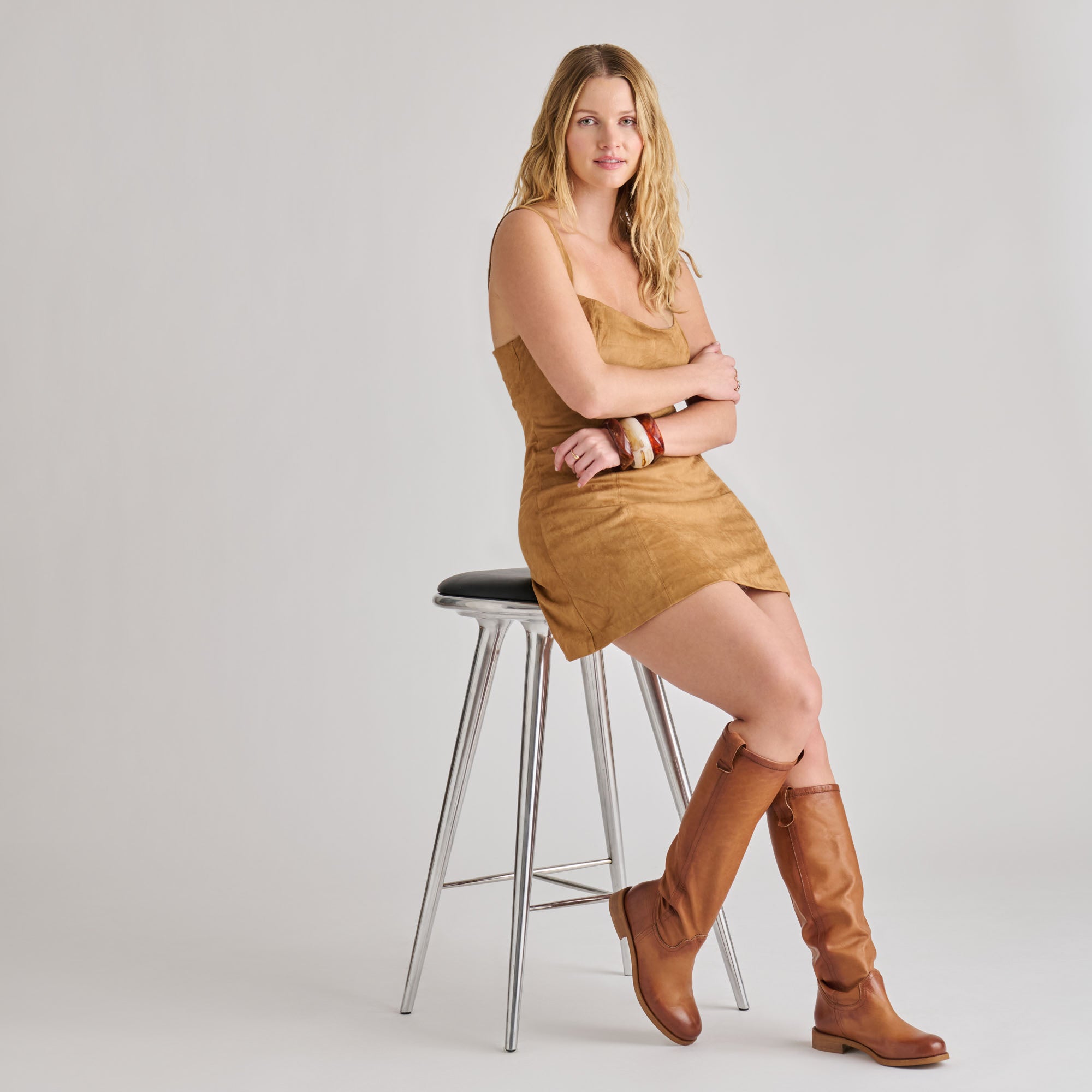 RAMZY BOOTS COGNAC LEATHER - view 2