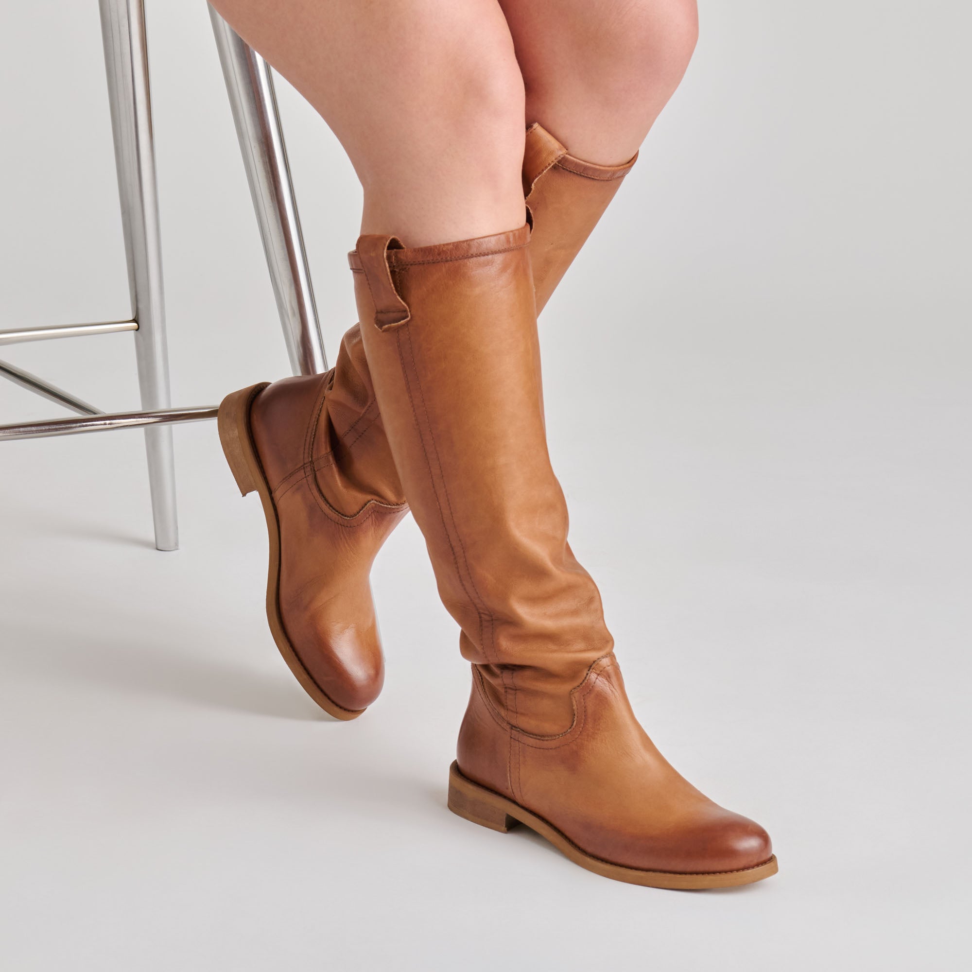 RAMZY BOOTS COGNAC LEATHER - view 4