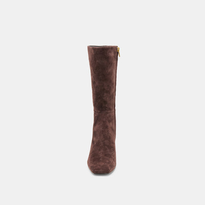 RIGGS BOOTS MAHOGANY SUEDE