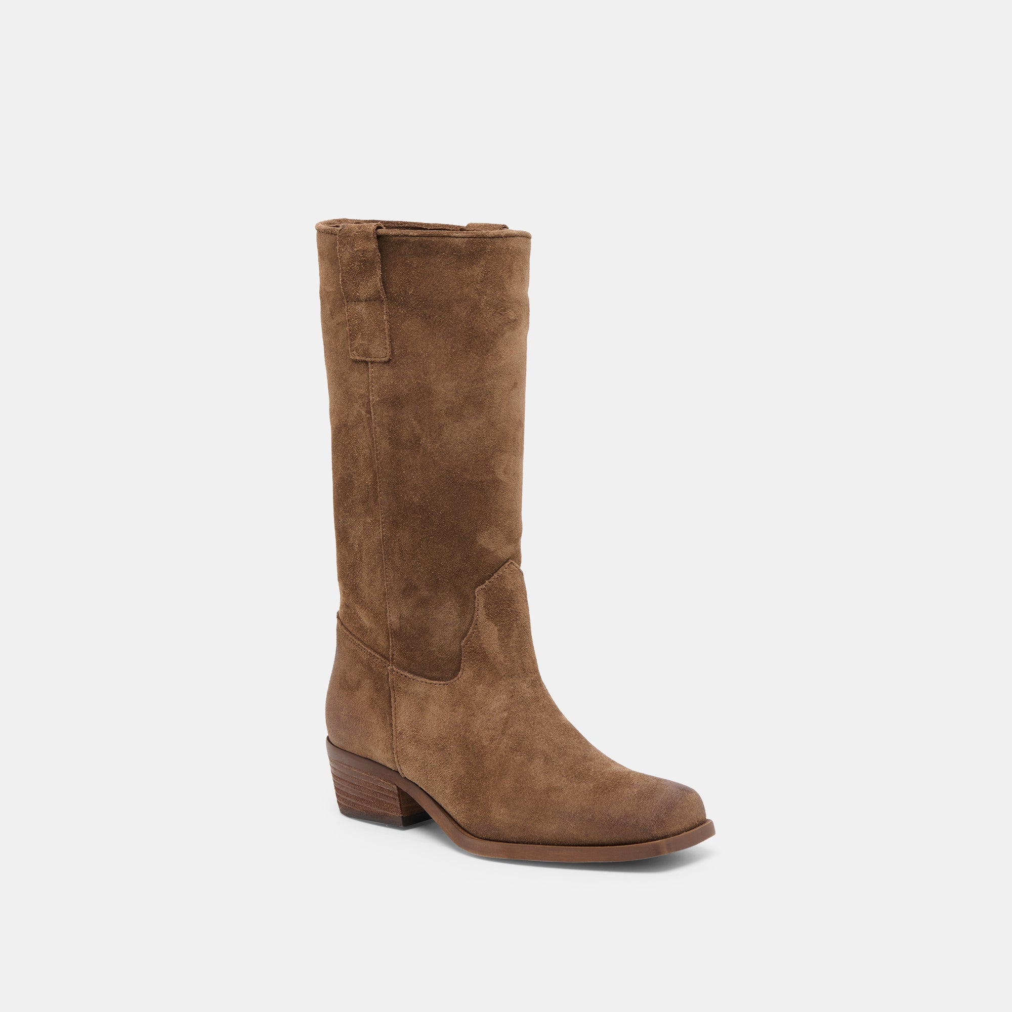 ROMIE BOOTS CHOCOLATE SUEDE - view 4