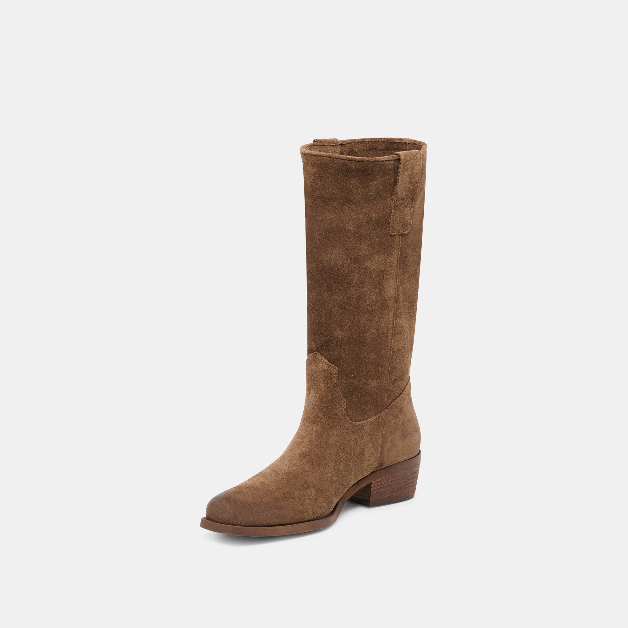 ROMIE BOOTS CHOCOLATE SUEDE - view 8