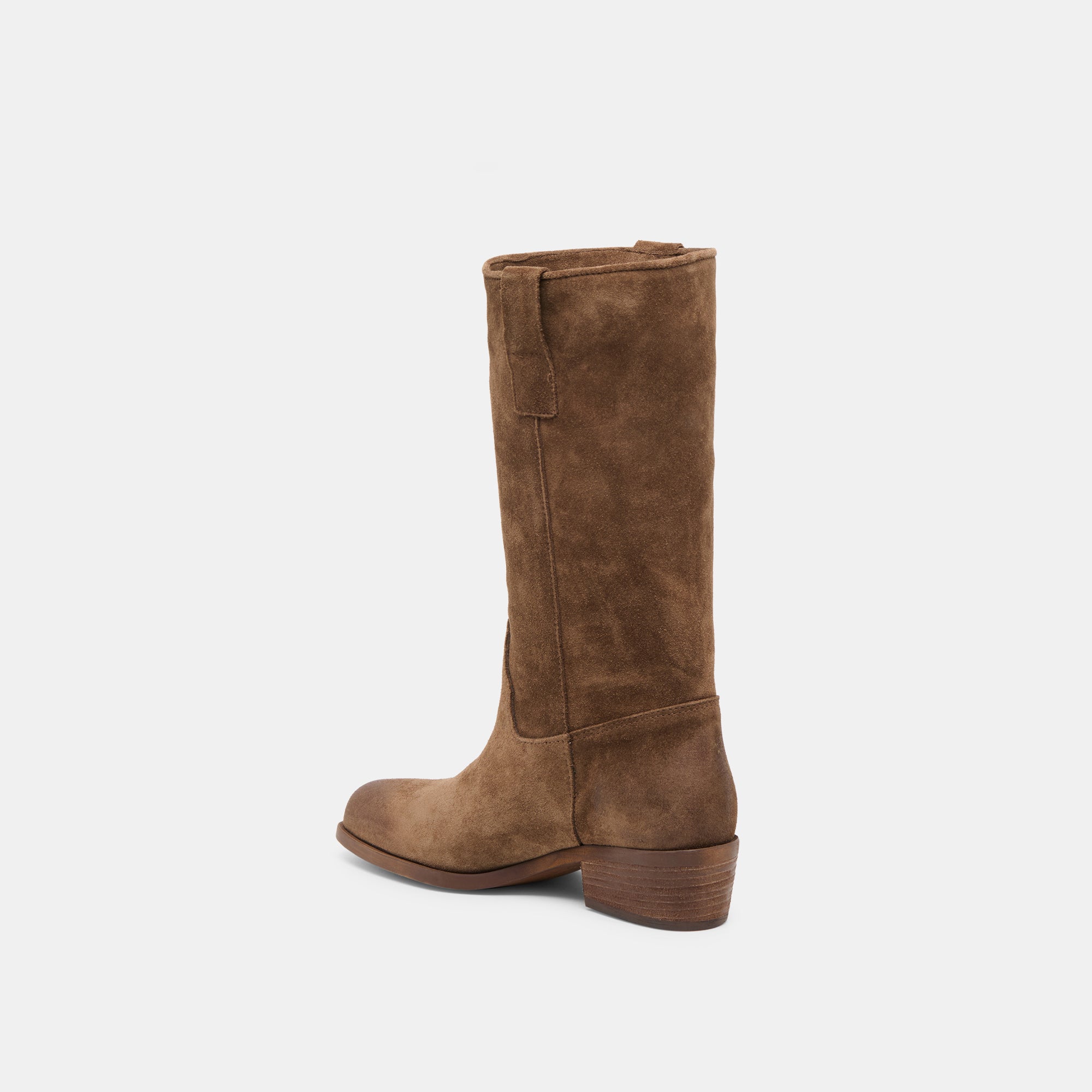 ROMIE BOOTS CHOCOLATE SUEDE - view 10