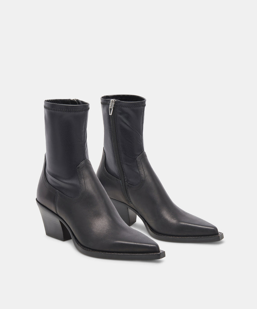 RUTGER BOOTS BLACK LEATHER