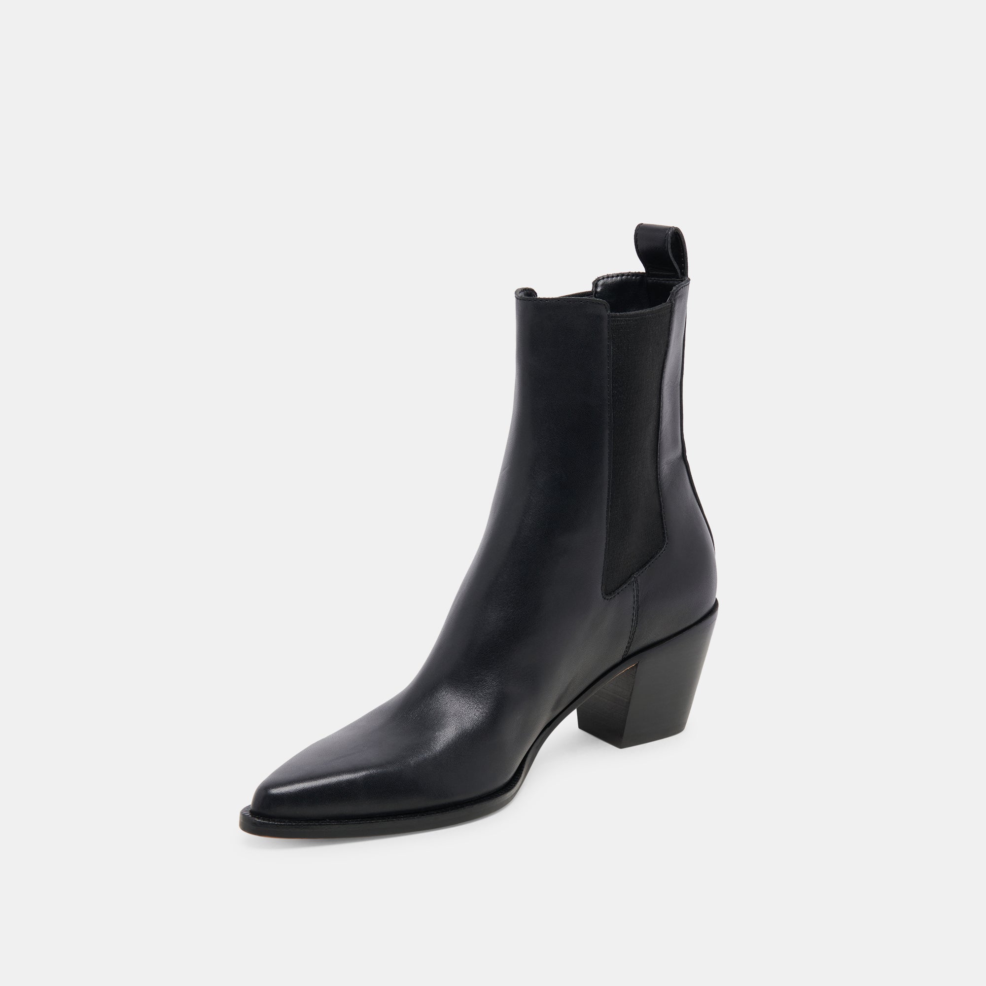 SHADIE H2O WIDE BOOTIES BLACK LEATHER - view 7