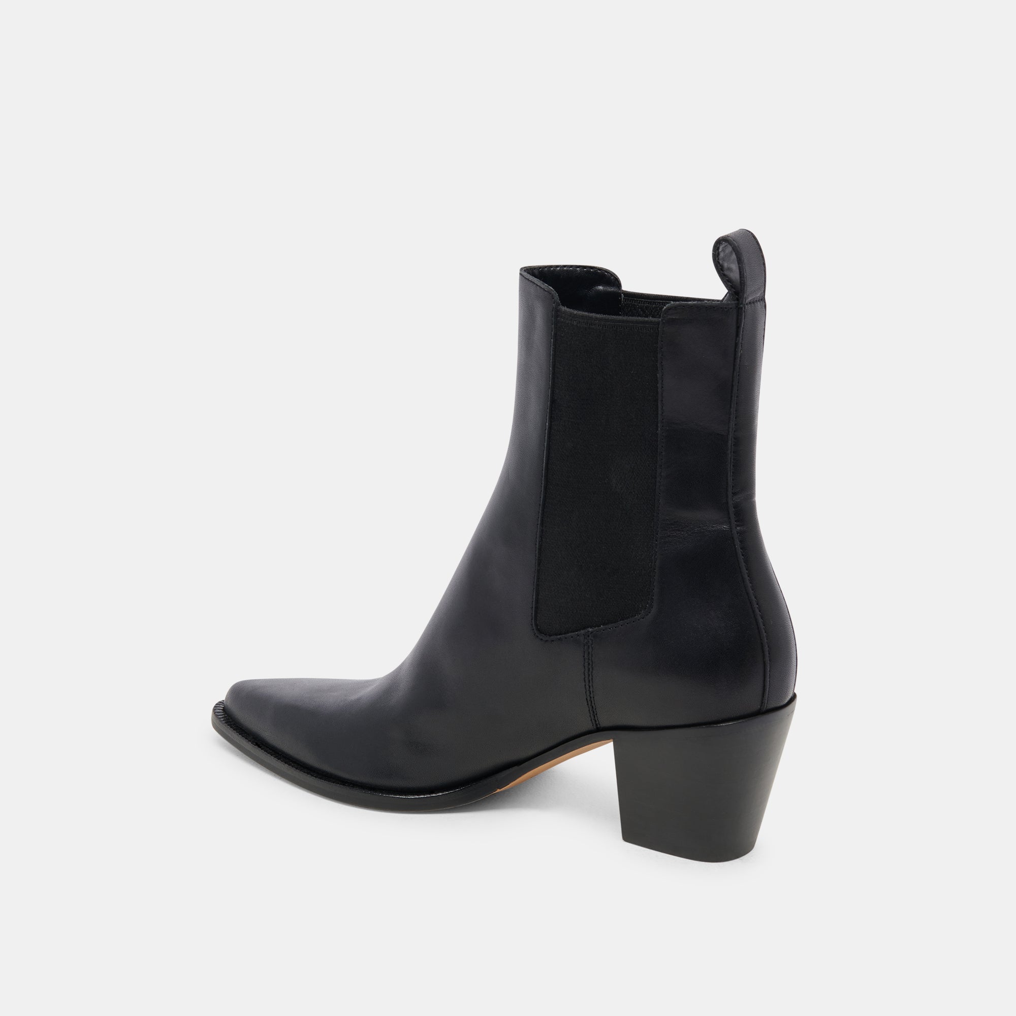 SHADIE H2O WIDE BOOTIES BLACK LEATHER - view 8
