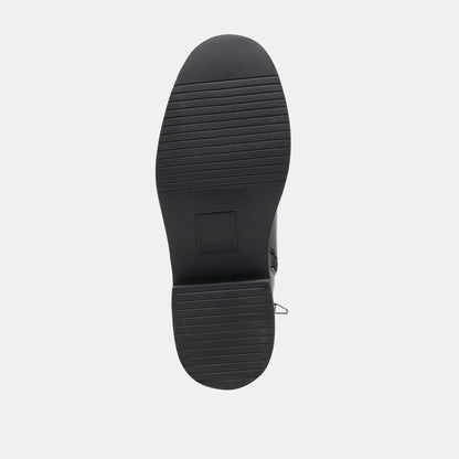 SIMAYA H2O WIDE BOOTS BLACK LEATHER
