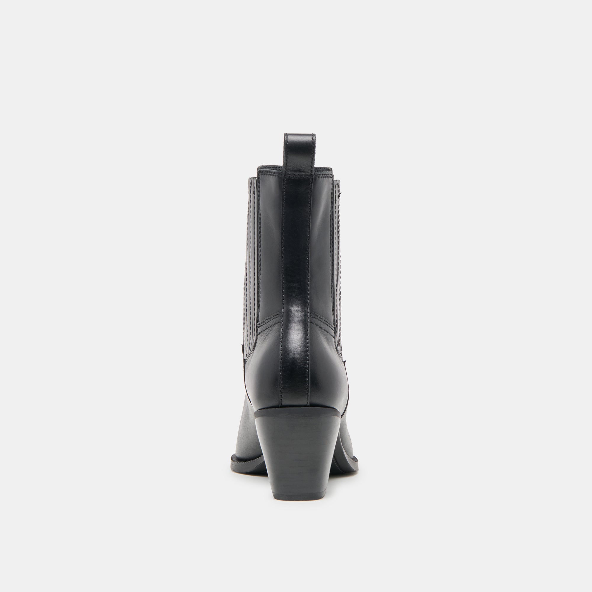 SLIM BOOTIES BLACK LEATHER