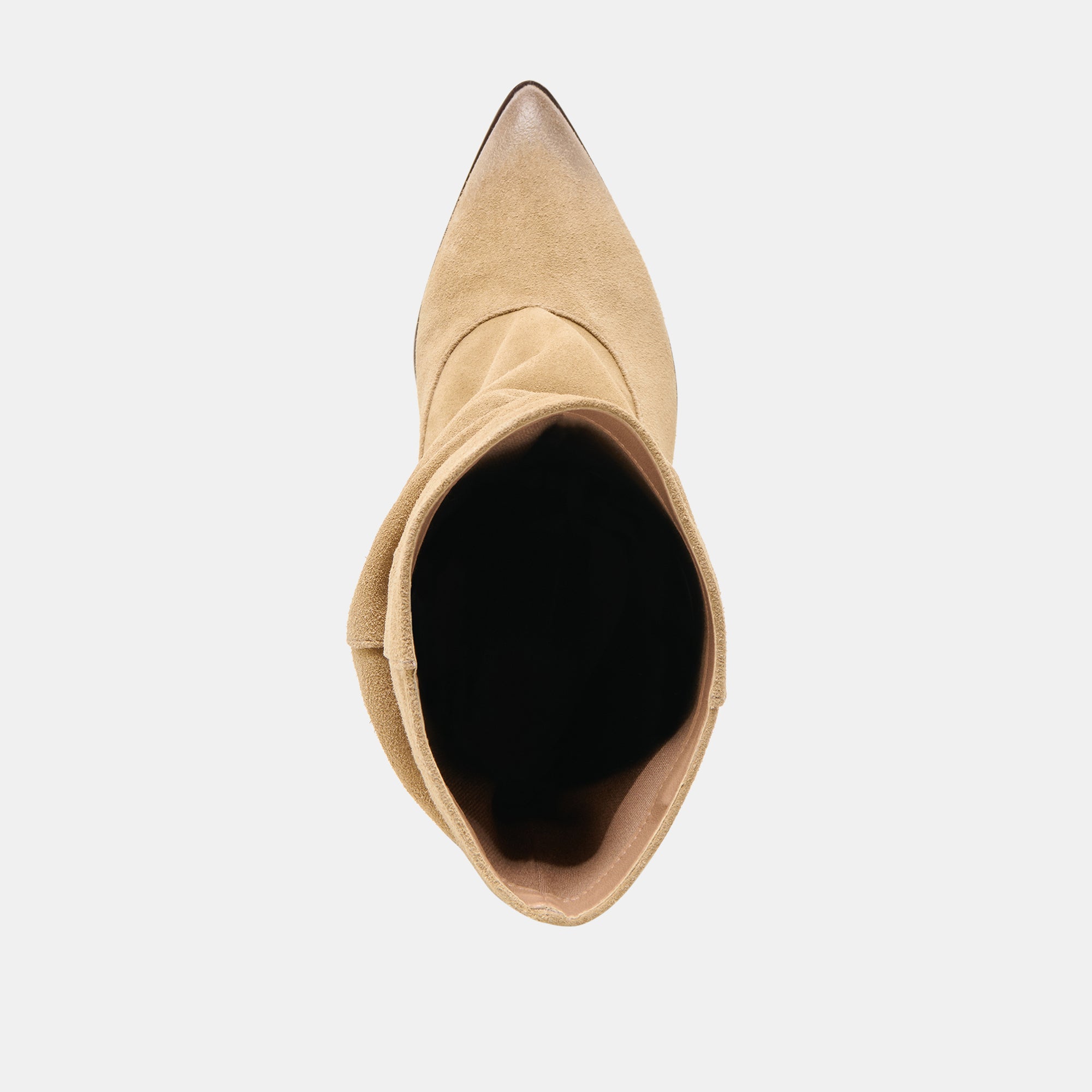 TALINA WIDE CALF BOOTS DK TAUPE SUEDE - view 10