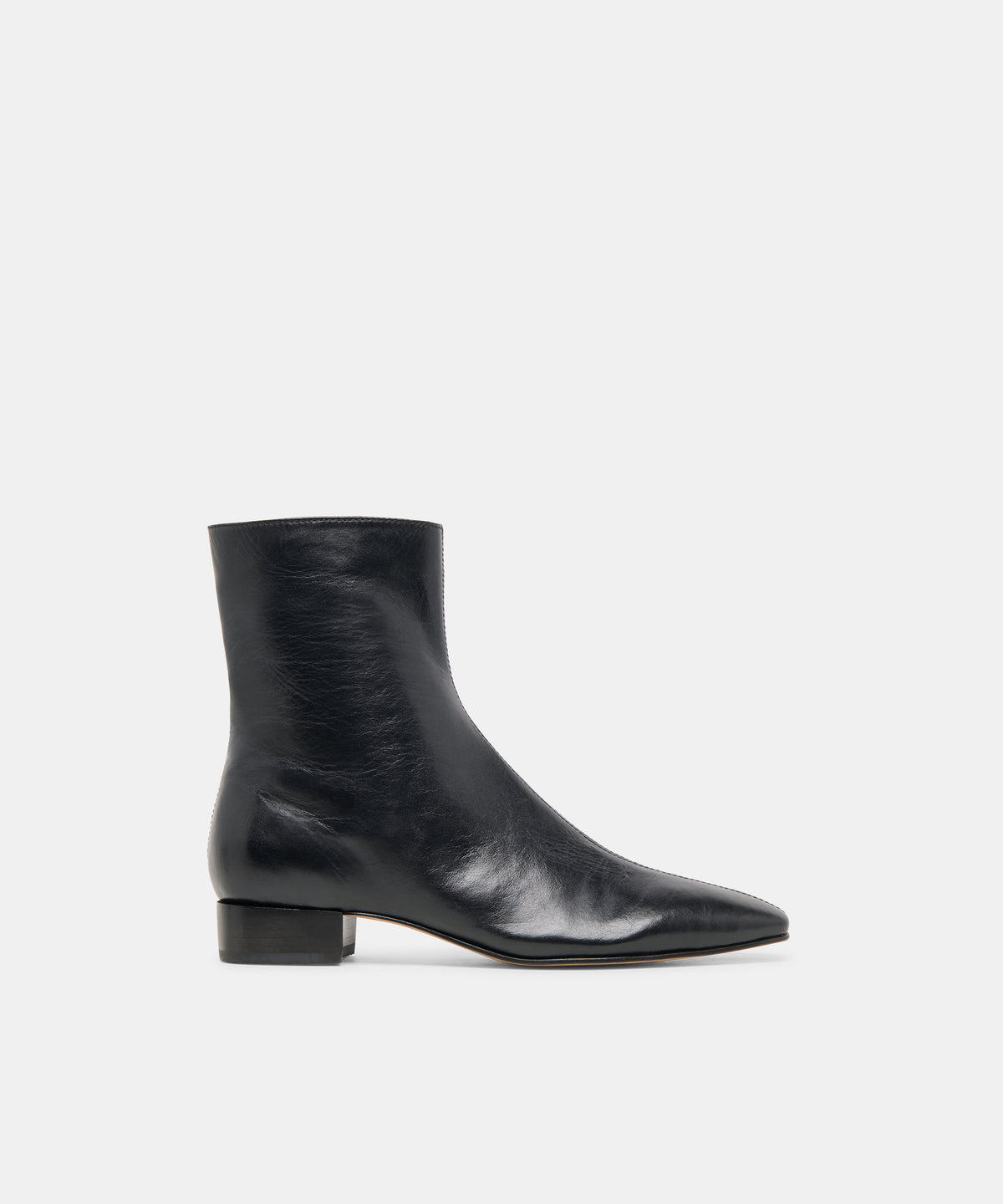 Tarine Black Leather Booties | Dolce Vita