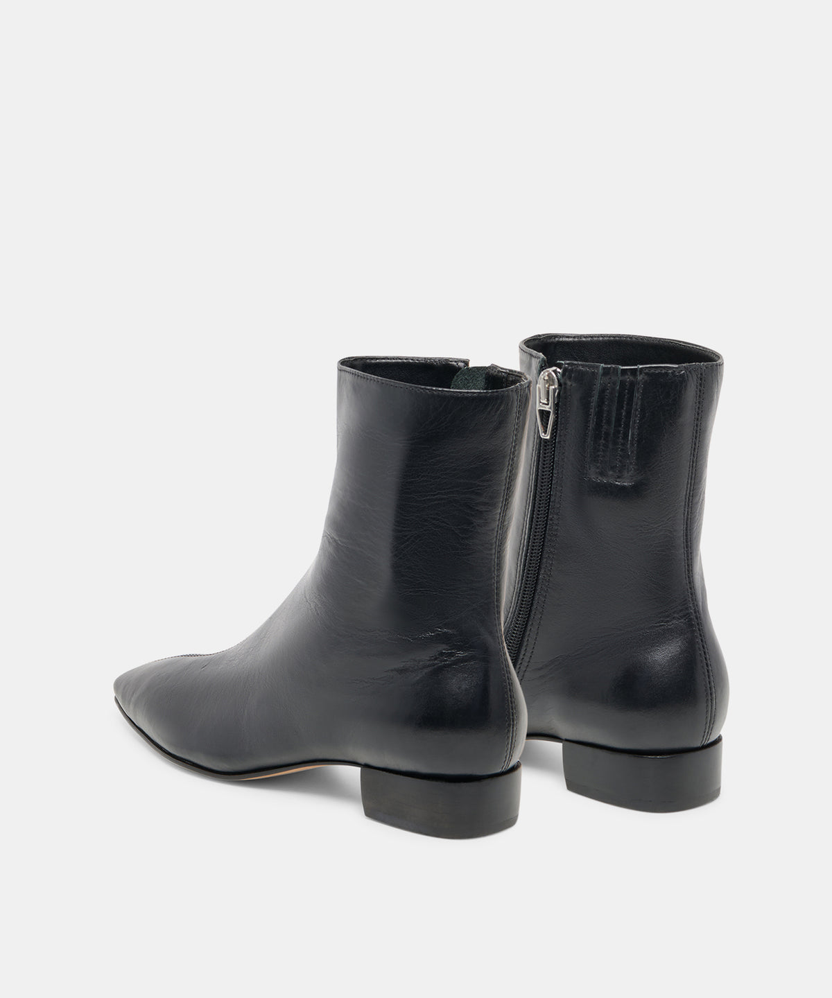 TARINE BOOTIES BLACK LEATHER - view 5
