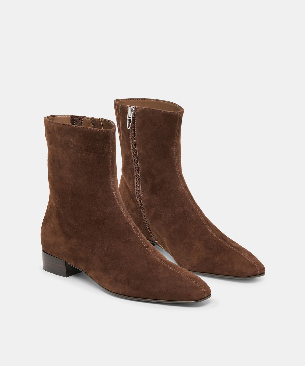 TARINE BOOTIES DK BROWN NUBUCK - view 2