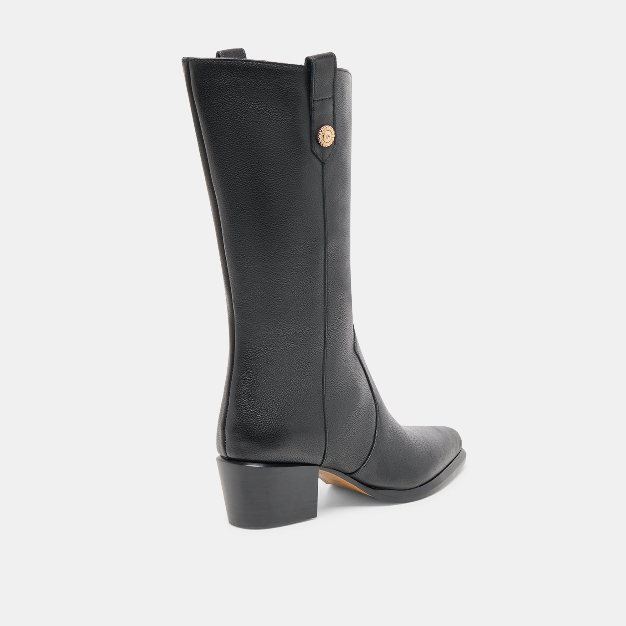 VERN BOOTS BLACK LEATHER
