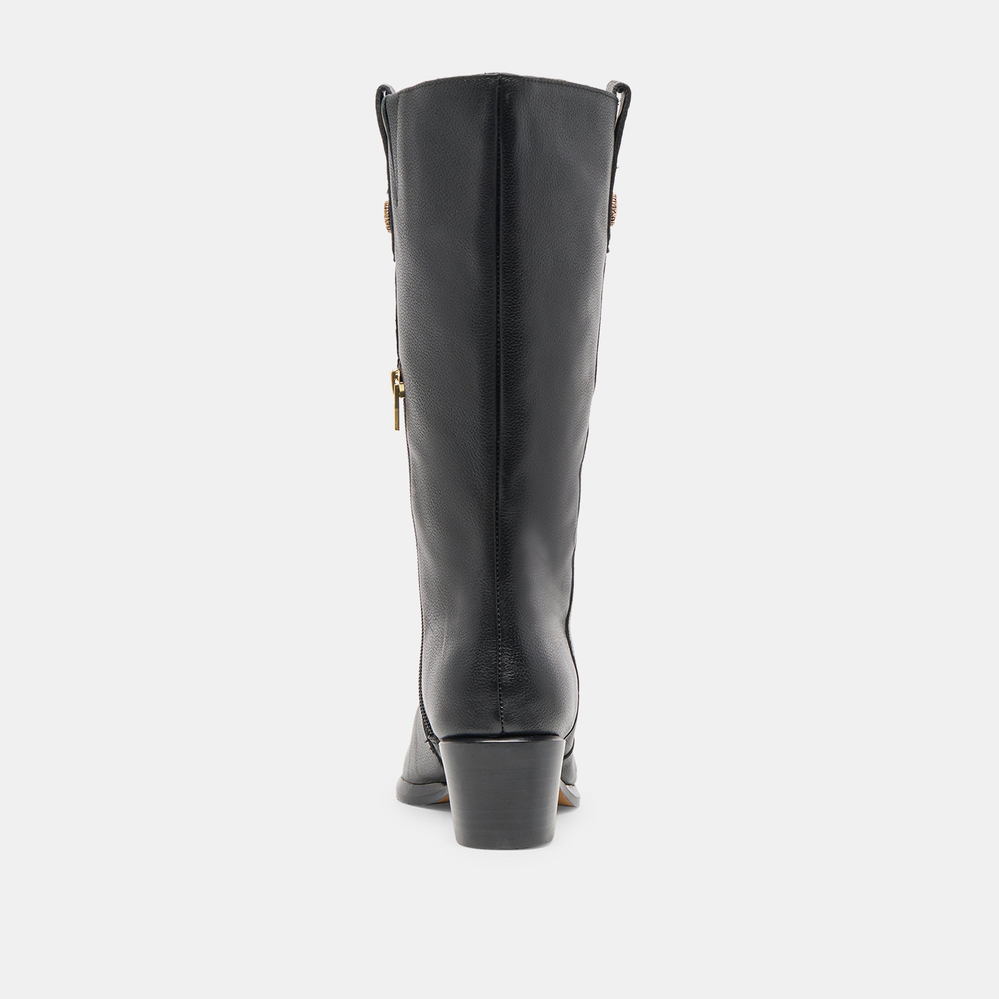 VERN BOOTS BLACK LEATHER