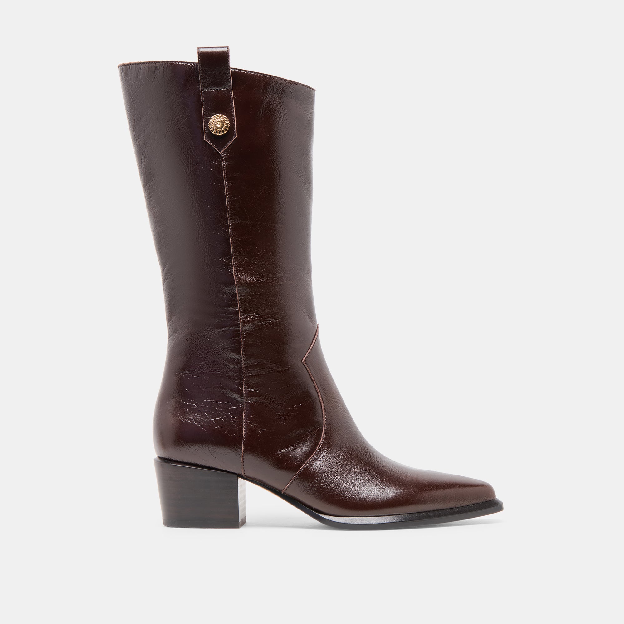 VERN BOOTS CHOCOLATE LEATHER