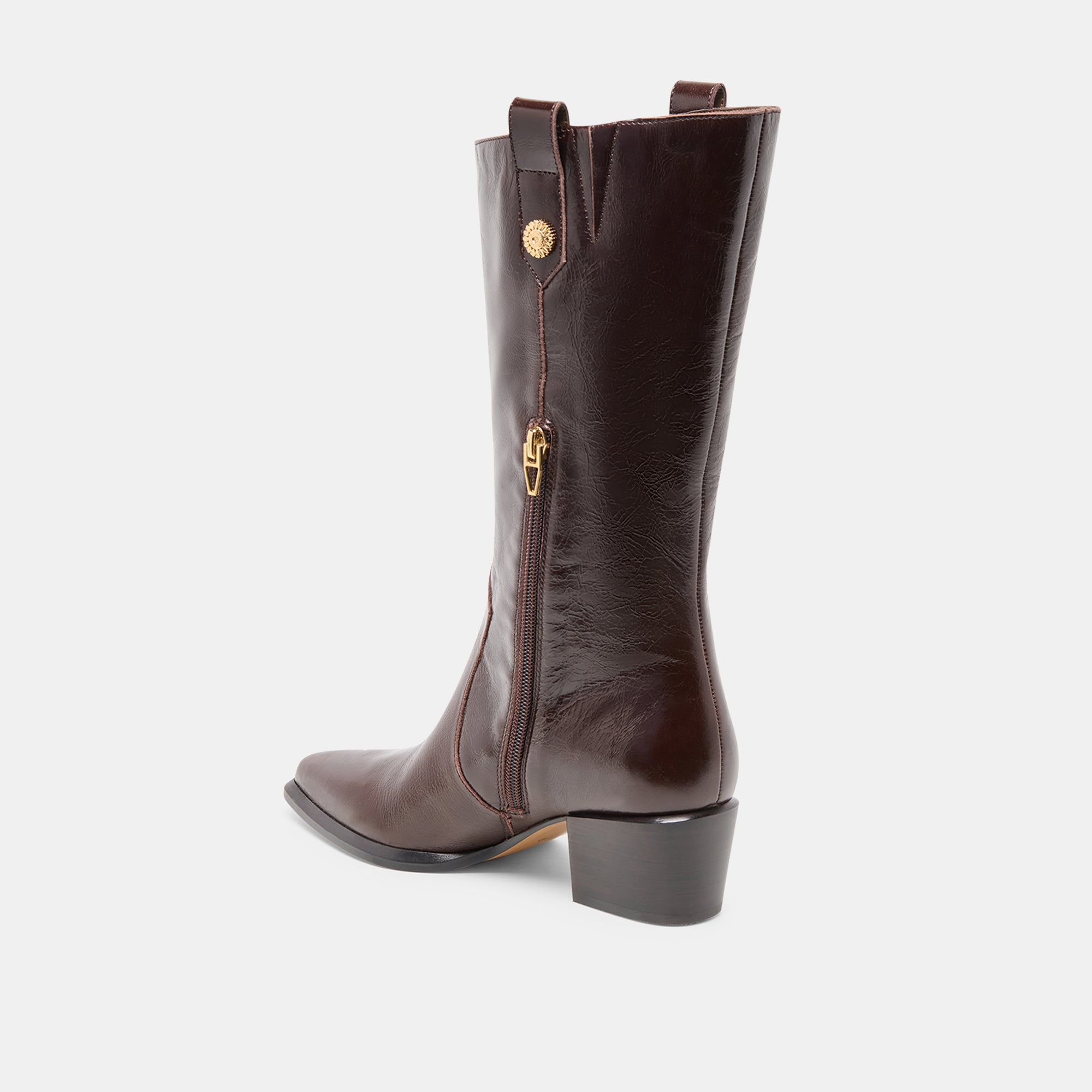 VERN BOOTS CHOCOLATE LEATHER