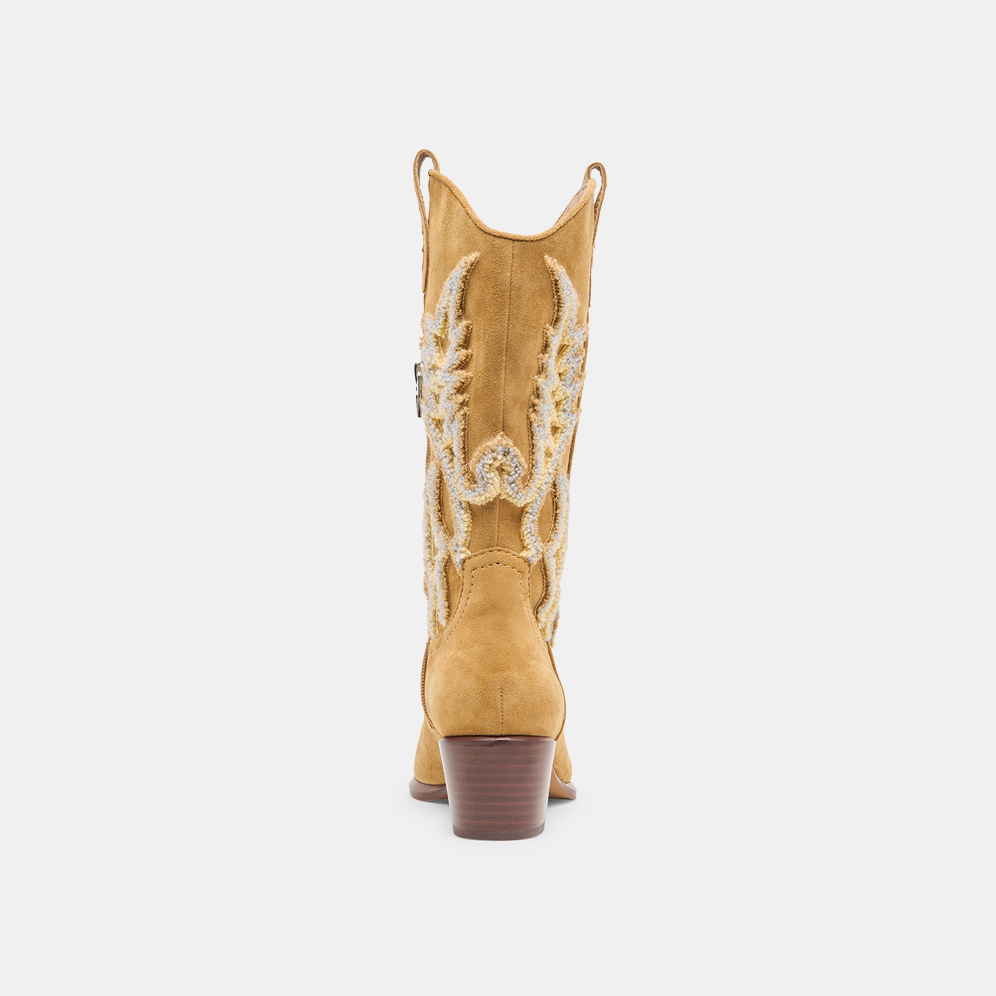 VILA BOOTS CARAMEL SUEDE - view 9