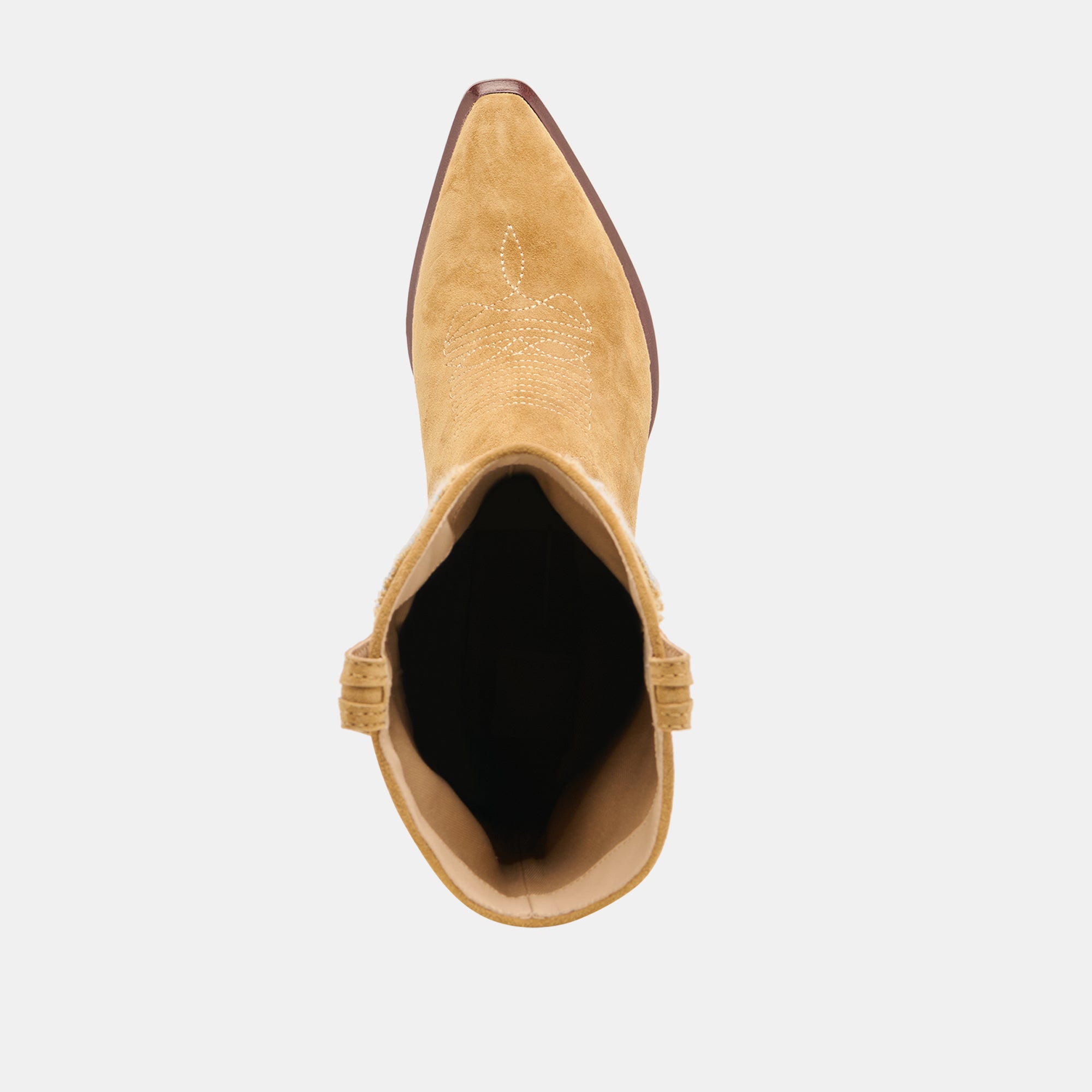 VILA BOOTS CARAMEL SUEDE - view 10