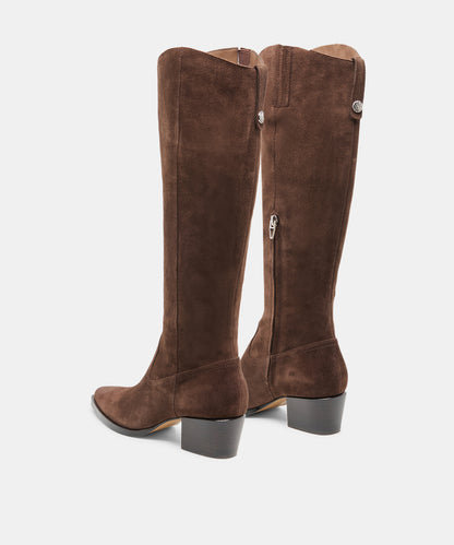 VIRONA H2O BOOTS DK BROWN SUEDE