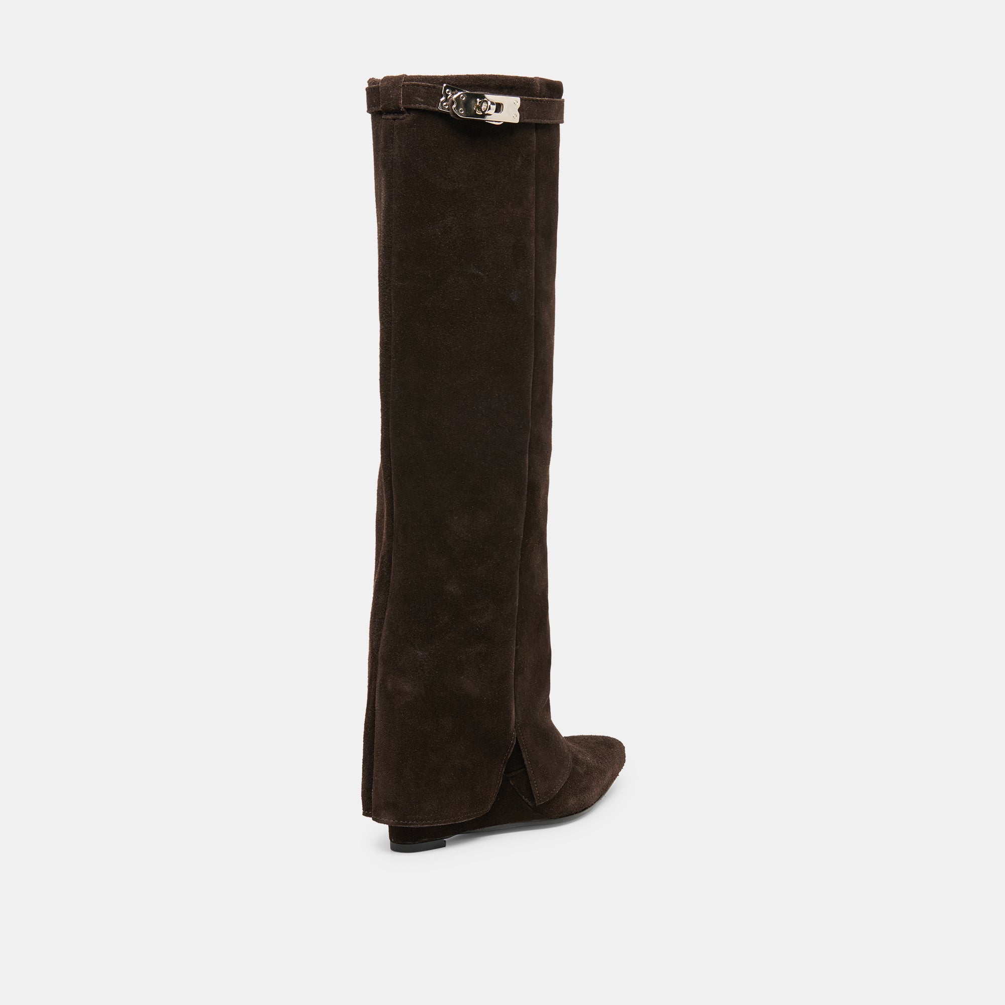 AGGY BOOTS DK BROWN SUEDE - view 3