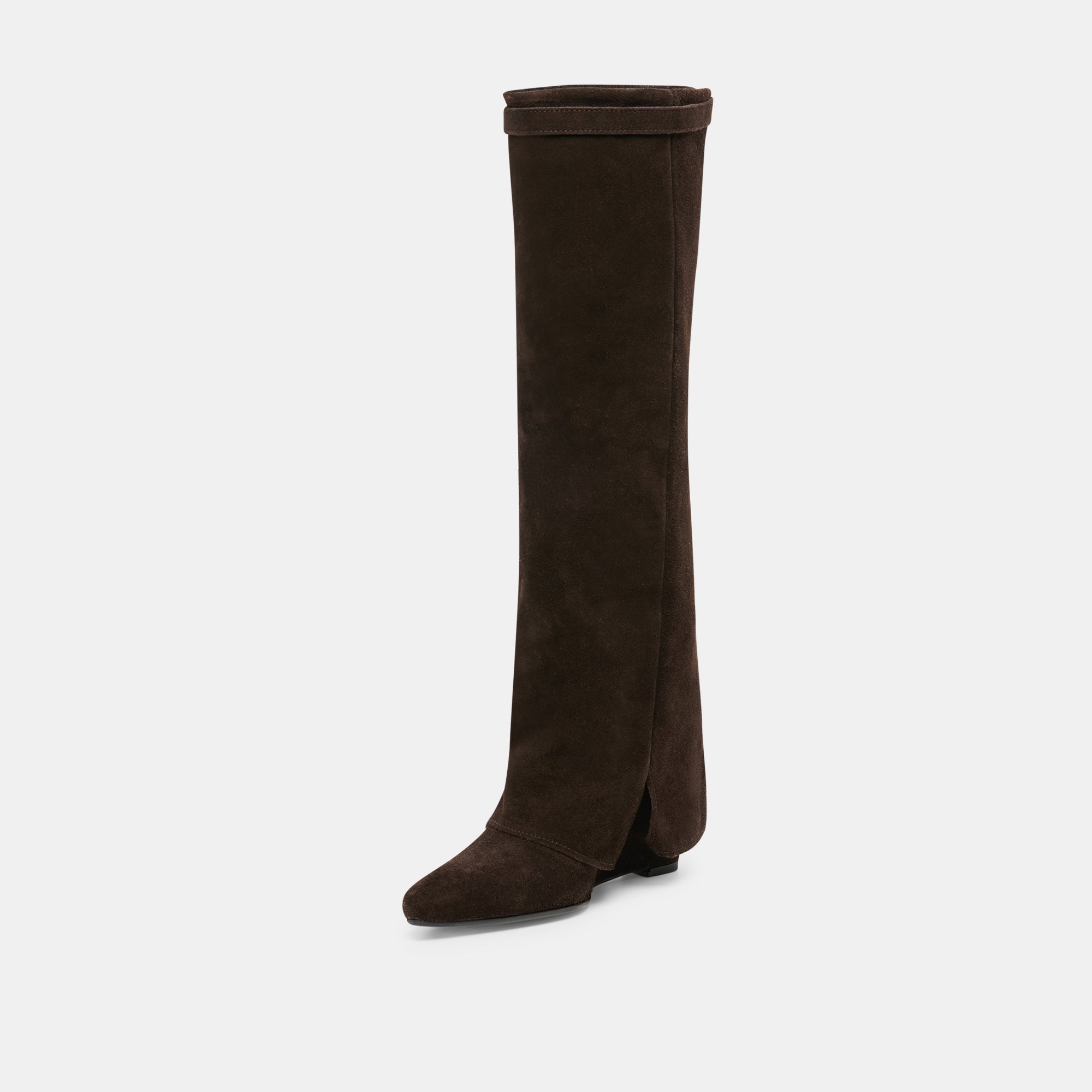 AGGY BOOTS DK BROWN SUEDE - view 4