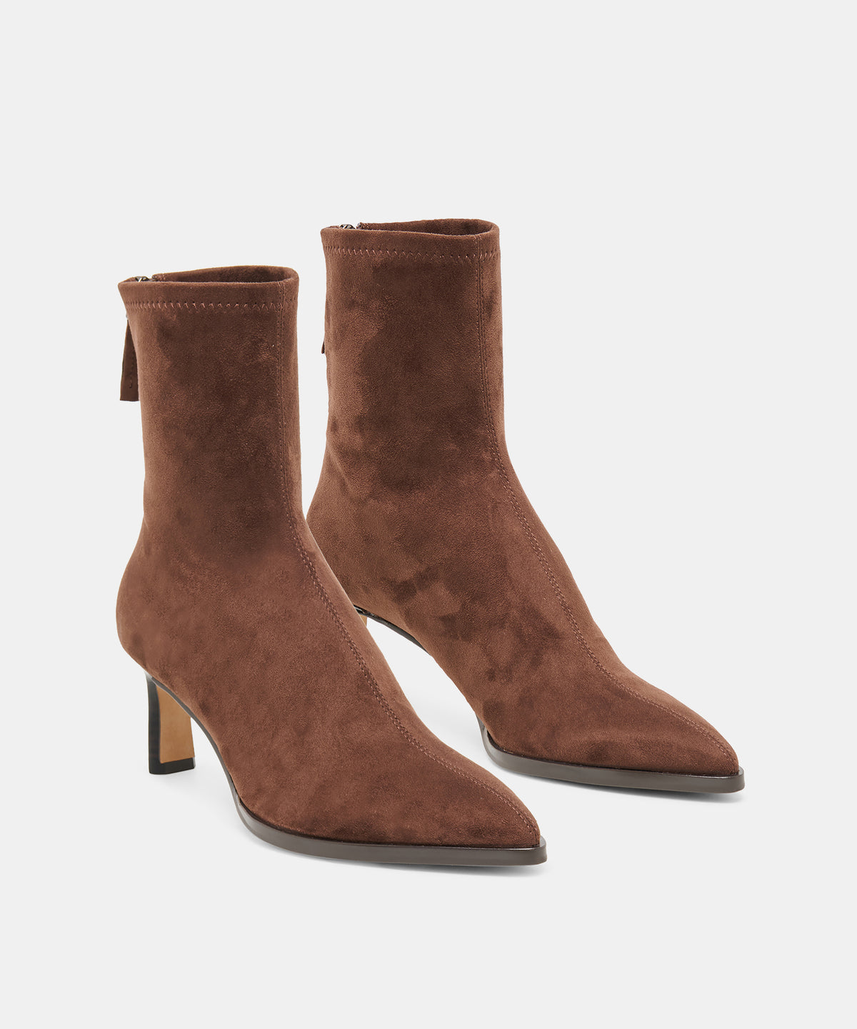 ALICEN BOOTIES DK BROWN STELLA SUEDE - view 2